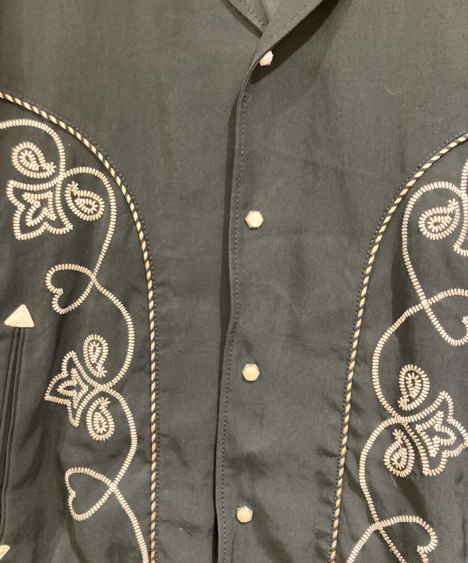 中古・古着通販】el conductorH (コンダクター) HEART EMBROIDERED