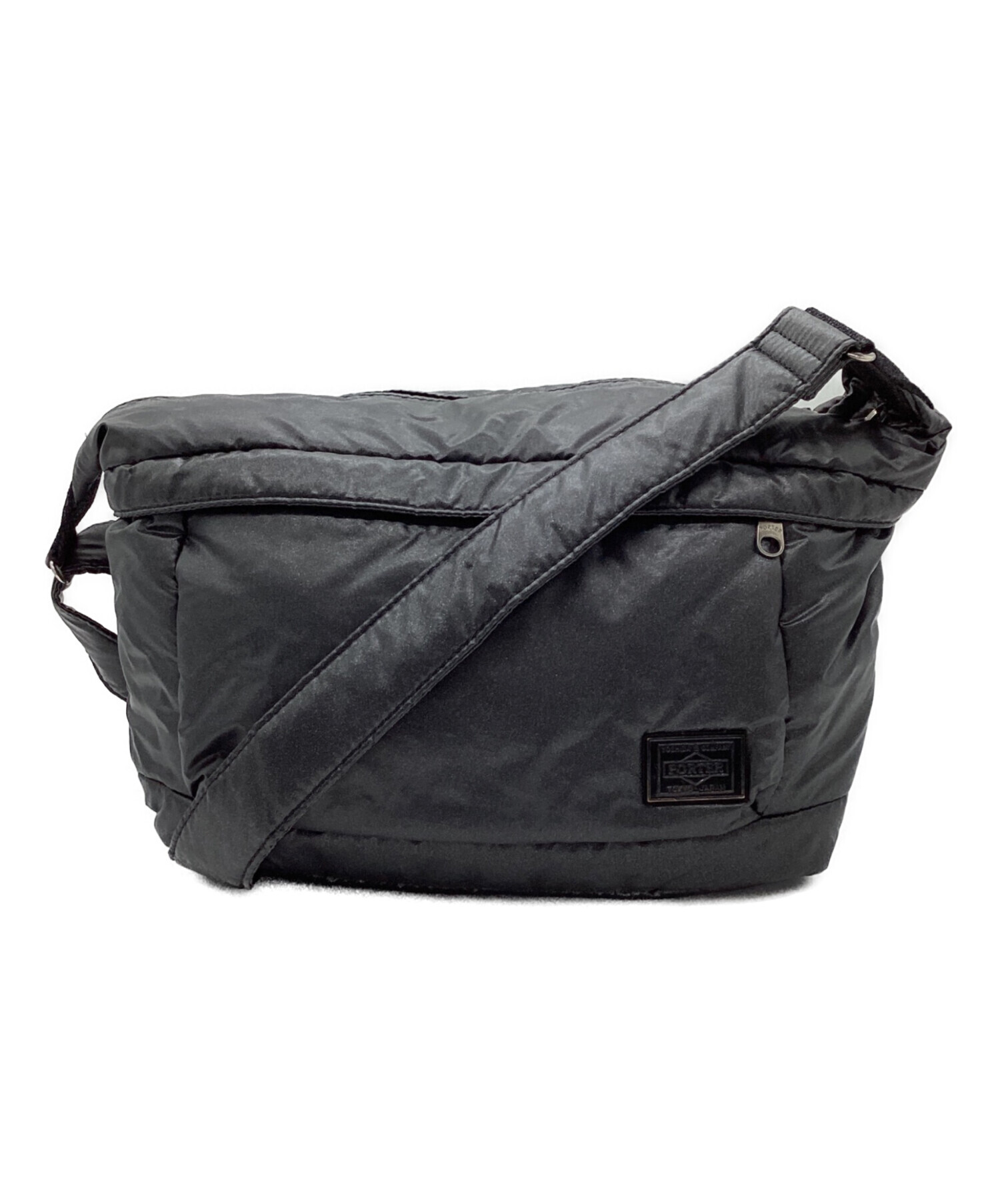 中古・古着通販】PORTER (ポーター) ショルダーバッグ ブラック 