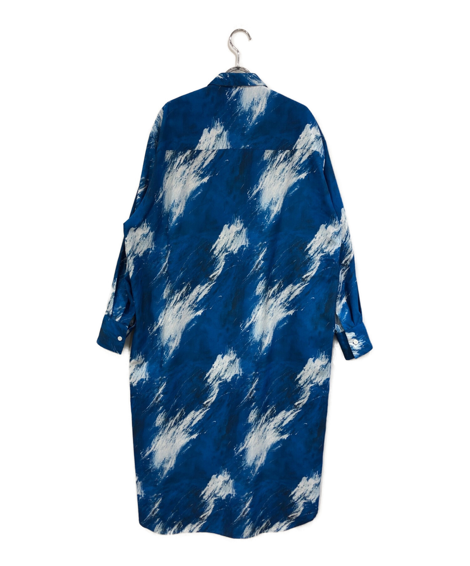 中古・古着通販】HERALBONY (ヘラルボニー) シャツワンピース「魚の