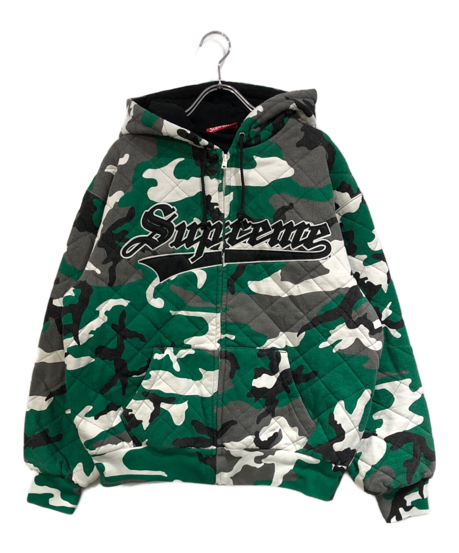 中古・古着通販】Supreme (シュプリーム) Quilted Zip Up Hooded