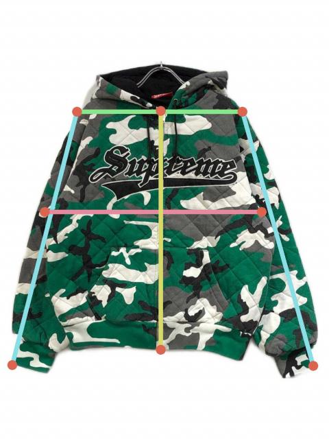 中古・古着通販】Supreme (シュプリーム) Quilted Zip Up Hooded