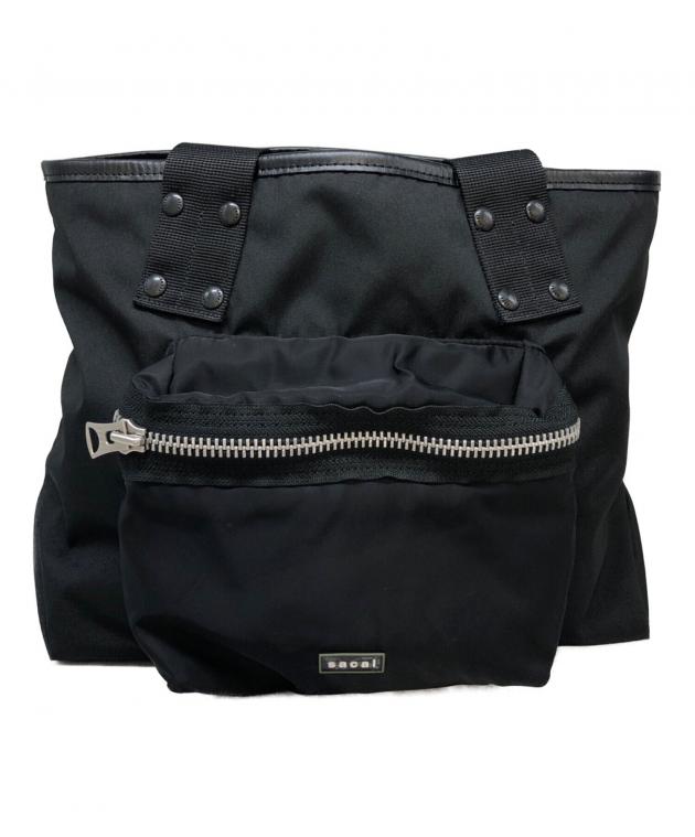 中古・古着通販】sacai (サカイ) Coal Tote Bag ブラック｜ブランド