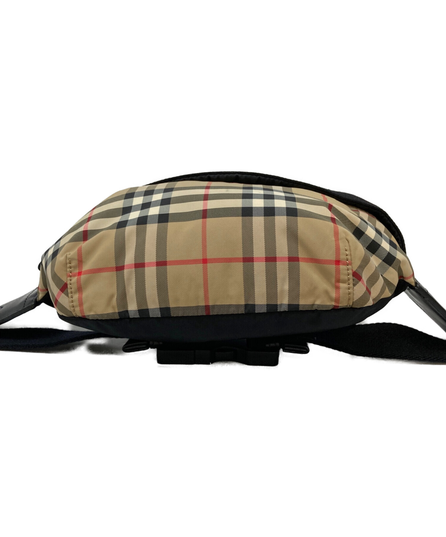 美品　バーバリー　ボディバッグ　ウエストポーチ　ナイロン　ノバチェック 中古・古着通販】BURBERRY (バーバリー) ノバチェックボディバッグ