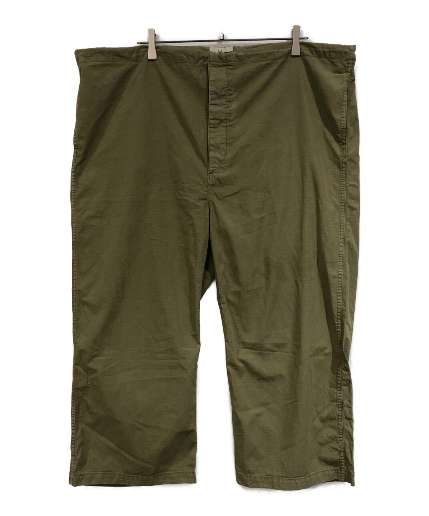 中古・古着通販】HERILL (ヘリル) RIPSTOP WORKPANTS グリーン サイズ 