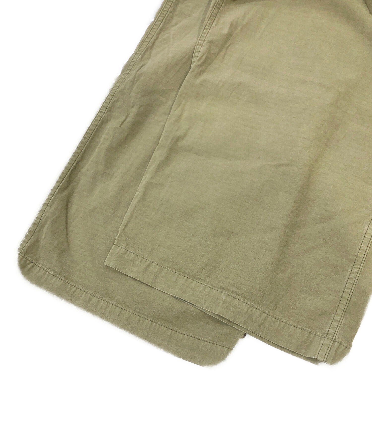 中古・古着通販】HERILL (ヘリル) RIPSTOP WORKPANTS グリーン サイズ 