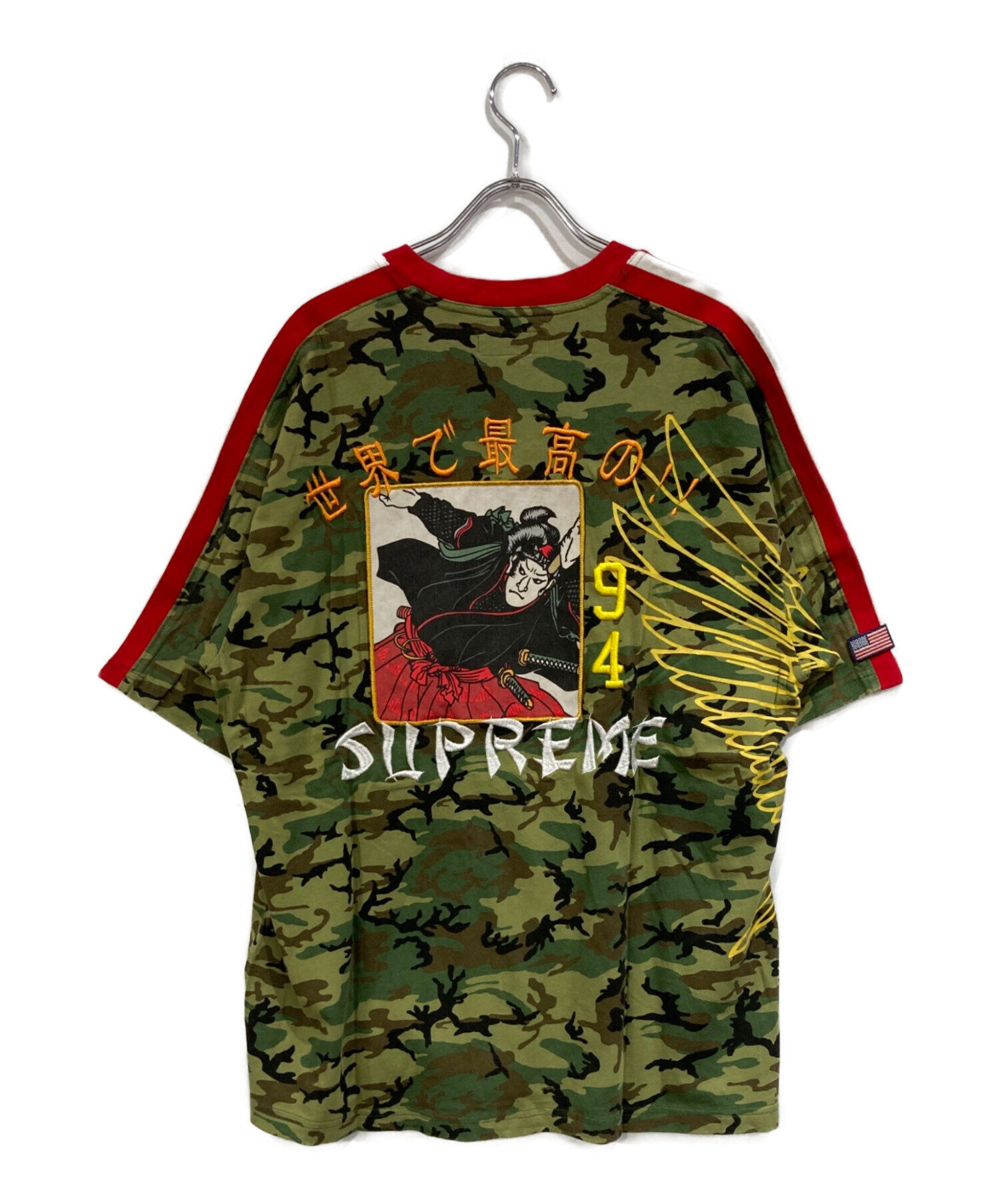 中古・古着通販】Supreme (シュプリーム) Crane S/S Top グリーン 