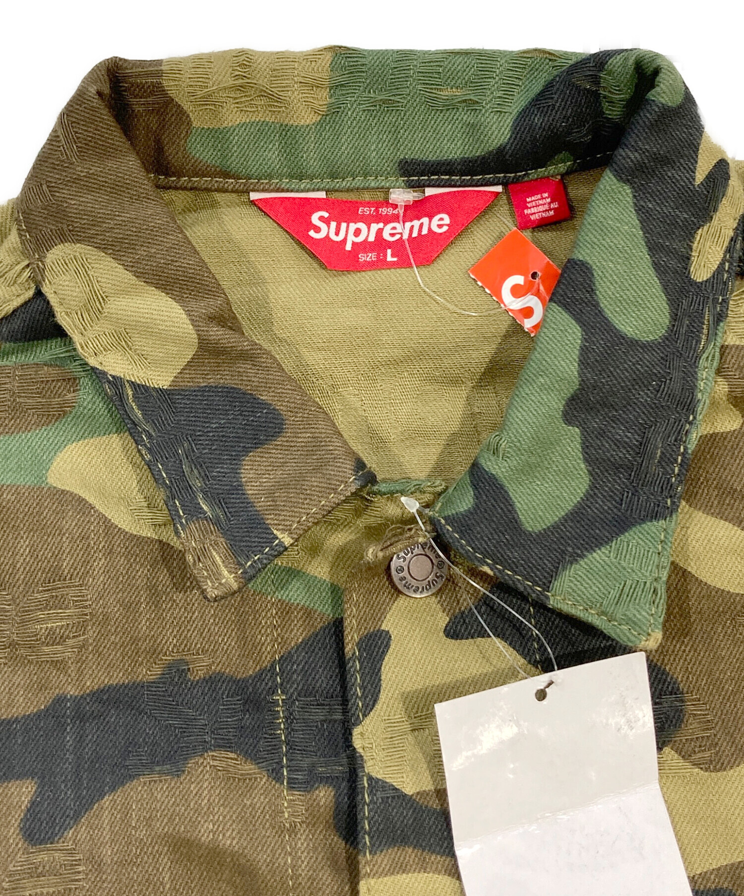 中古・古着通販】Supreme (シュプリーム) Jacquard Logos Denim