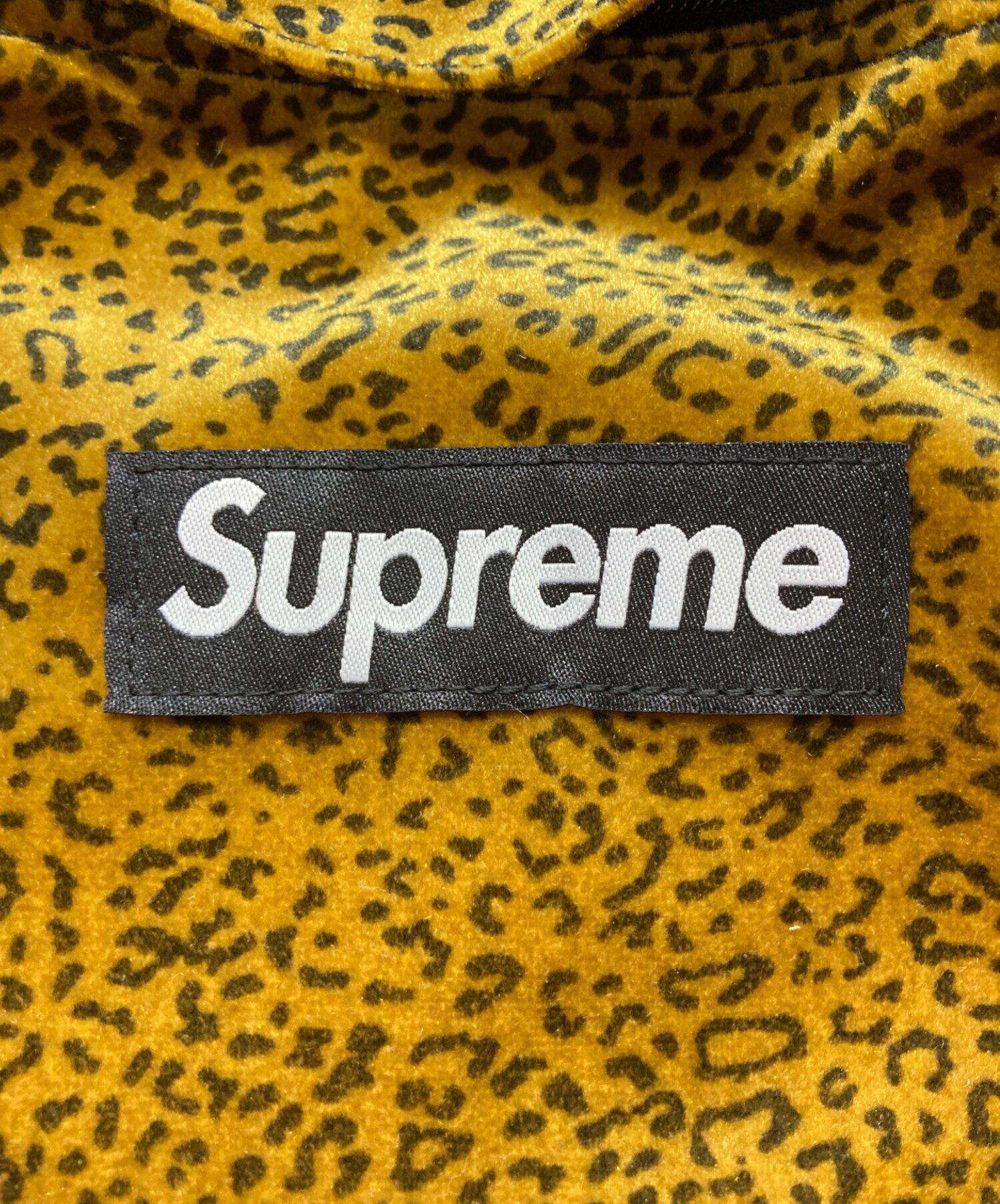 中古・古着通販】Supreme (シュプリーム) velvet backpack tan leopard 