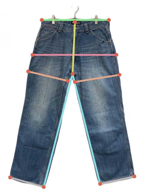 中古・古着通販】stussy (ステューシー) ペインターデニムパンツ