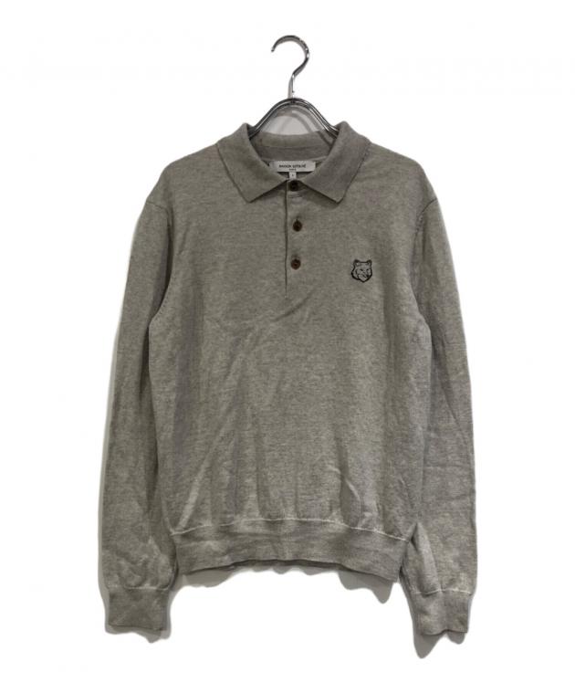 中古・古着通販】MAISON KITSUNE (メゾンキツネ) キツネワッペンニット