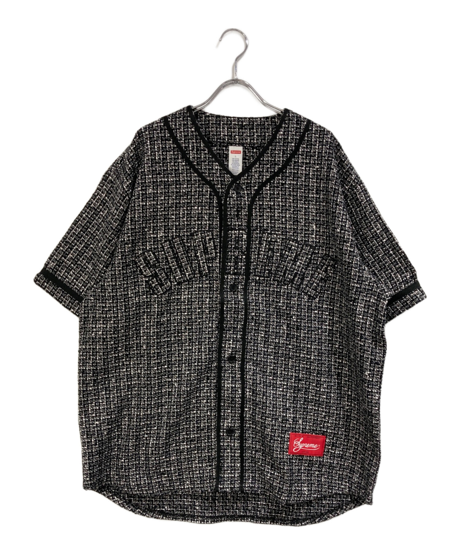 古着　supreme シャツ 中古・古着通販】Supreme (シュプリーム) ベースボールシャツ ブルー