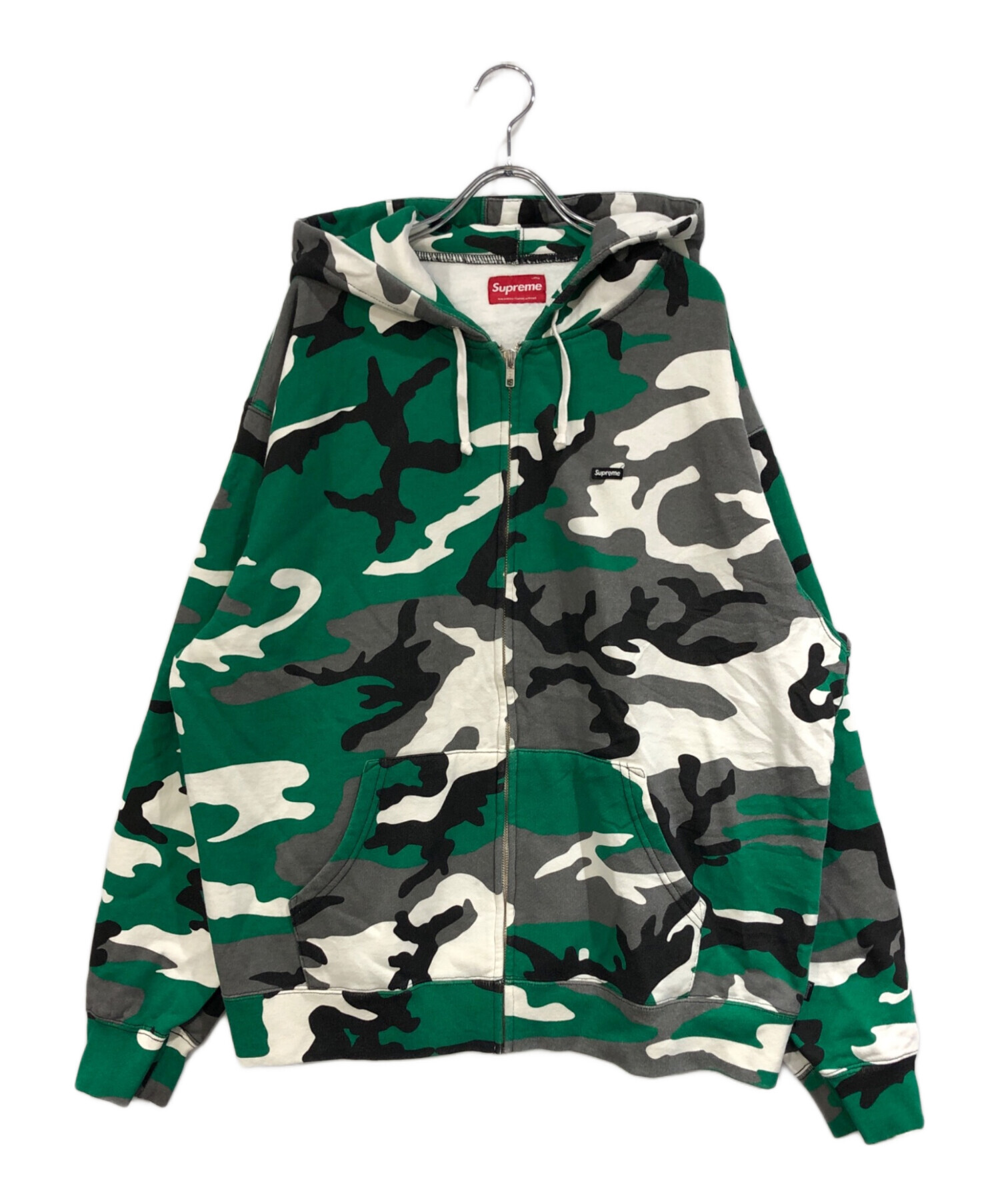 額装済/ジャミルGS/シュプリーム(supreme)2001年　no10 中古・古着通販】Supreme (シュプリーム) Small Box Zip Up Hooded