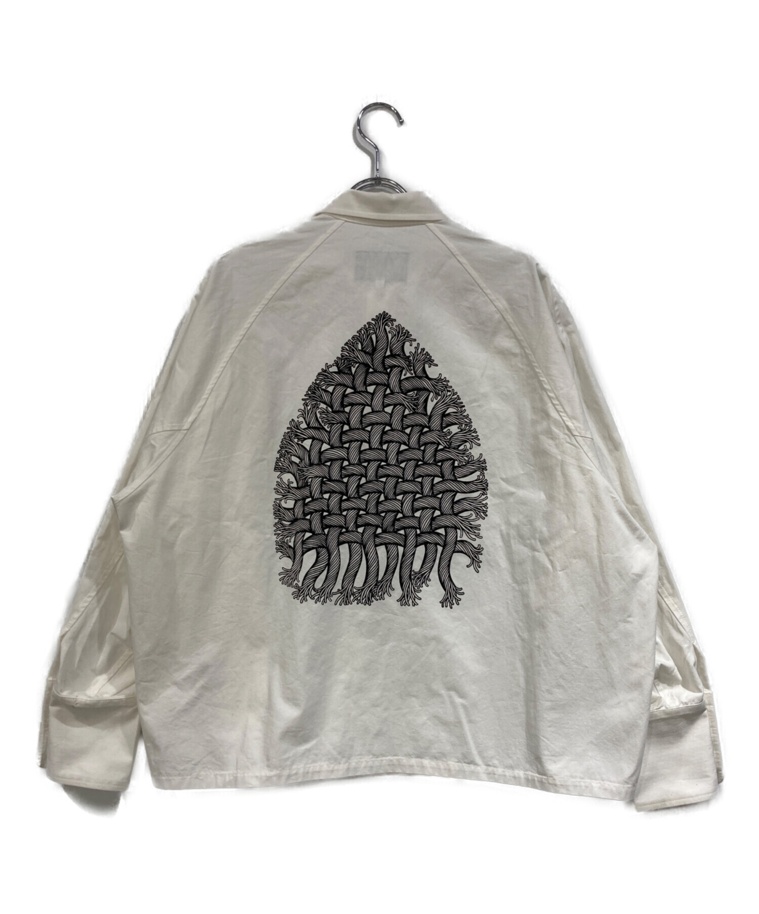 中古・古着通販】NEMETH (ネメス) 長袖シャツ ホワイト サイズ:SIZE S