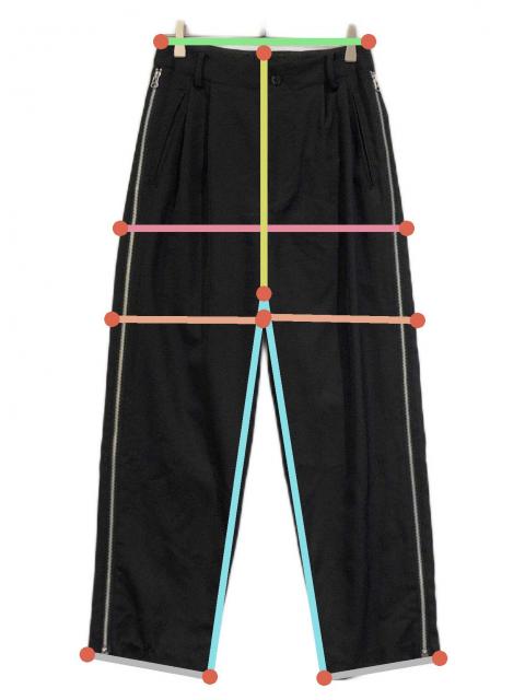 草々 中古・古着通販】08sircus (ゼロエイトサーカス) Dobby cloth side zip