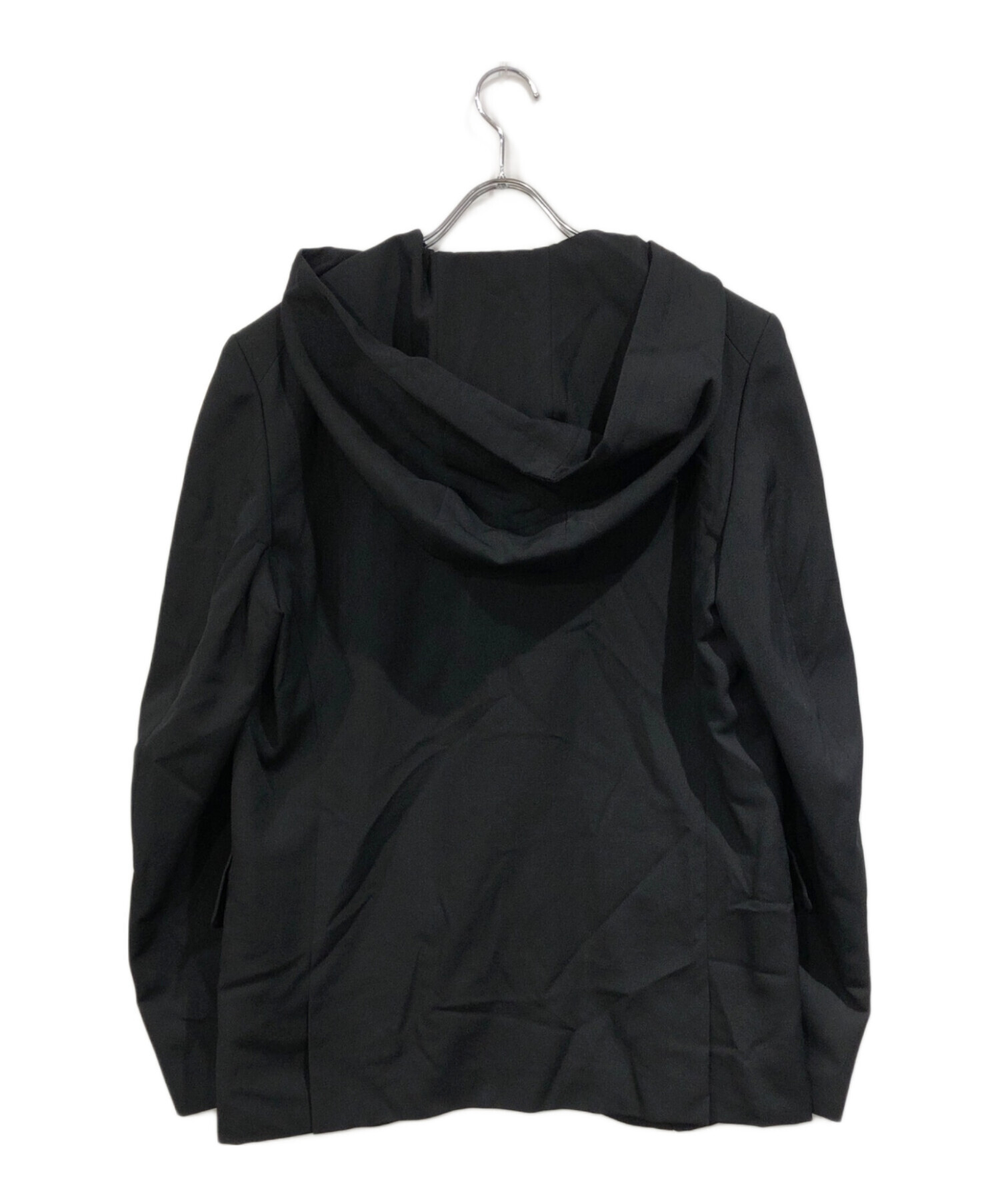 BLACK COMME des GARÇONS フード付きジャケット M 中古・古着通販】BLACK COMME des GARCONS (ブラックコムデギャルソン