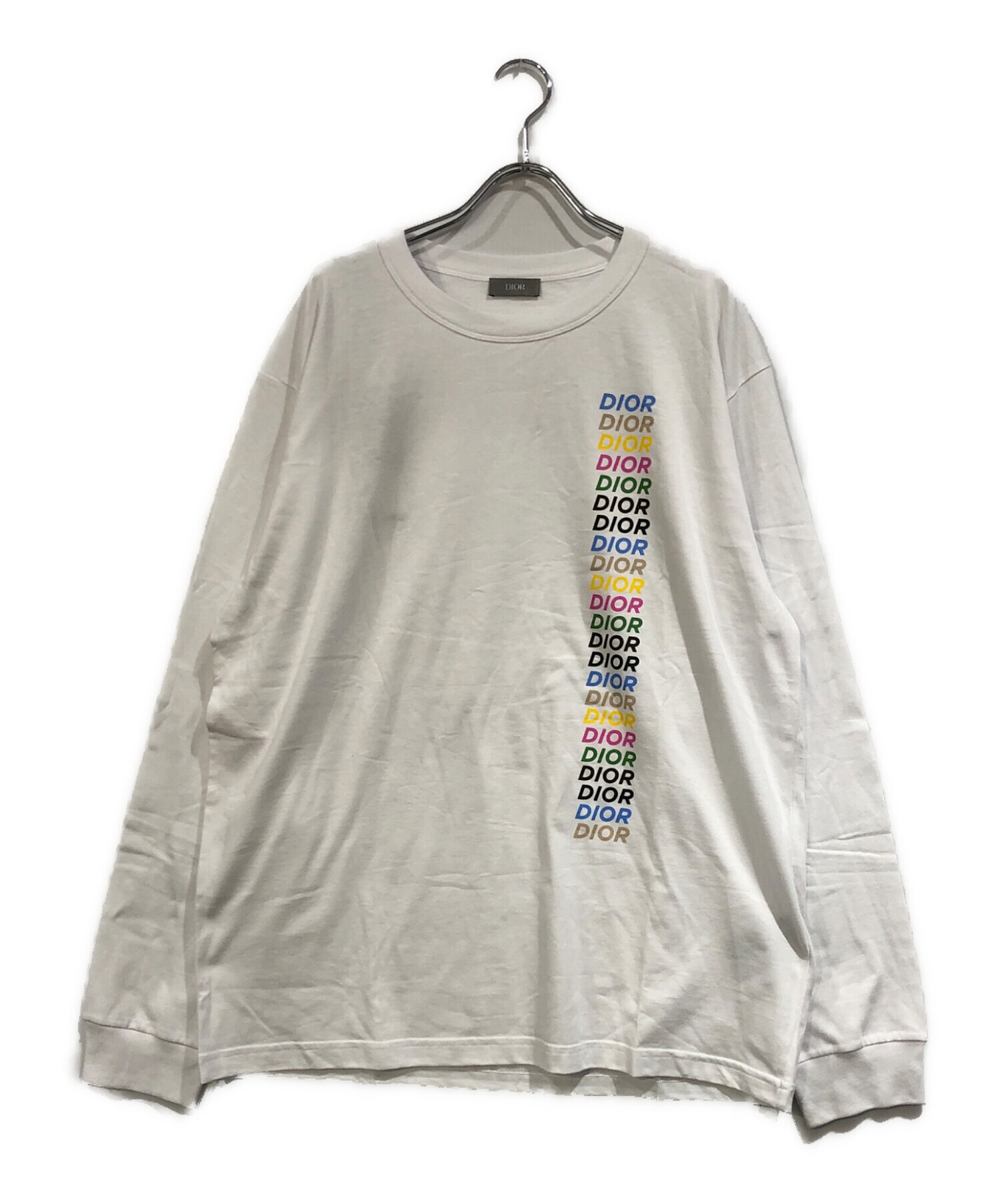 Dior ロゴプリント Tシャツ ホワイト DIOR✨️ Tシャツ ホワイト