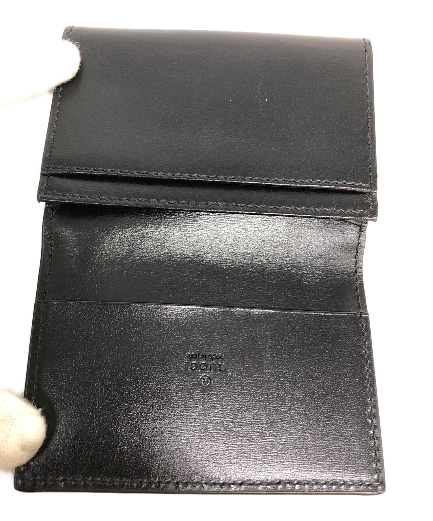 中古・古着通販】GUCCI (グッチ) カードケース ブラック｜ブランド