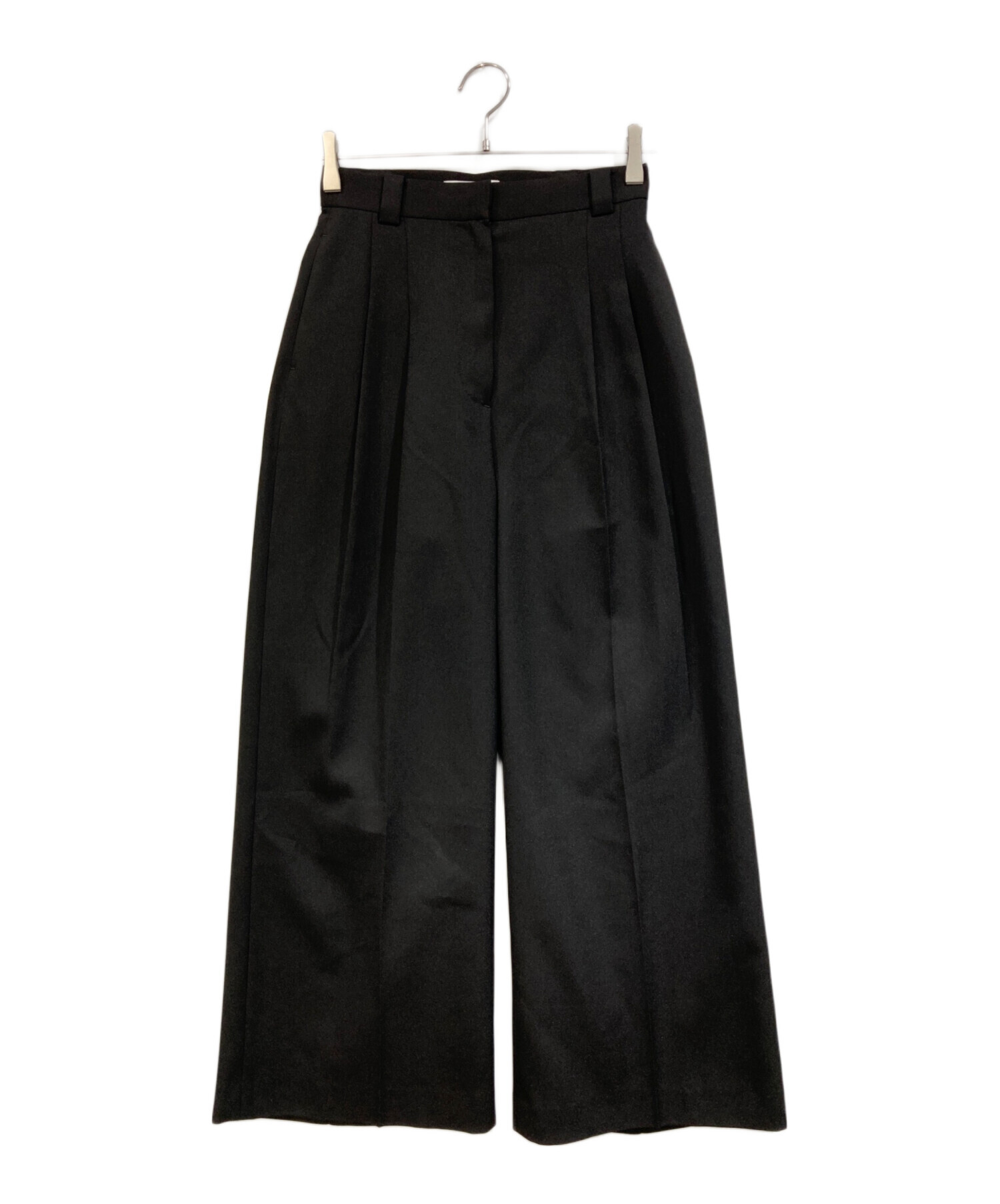 中古・古着通販】RIM.ARK (リムアーク) Loose slacks ブラック サイズ