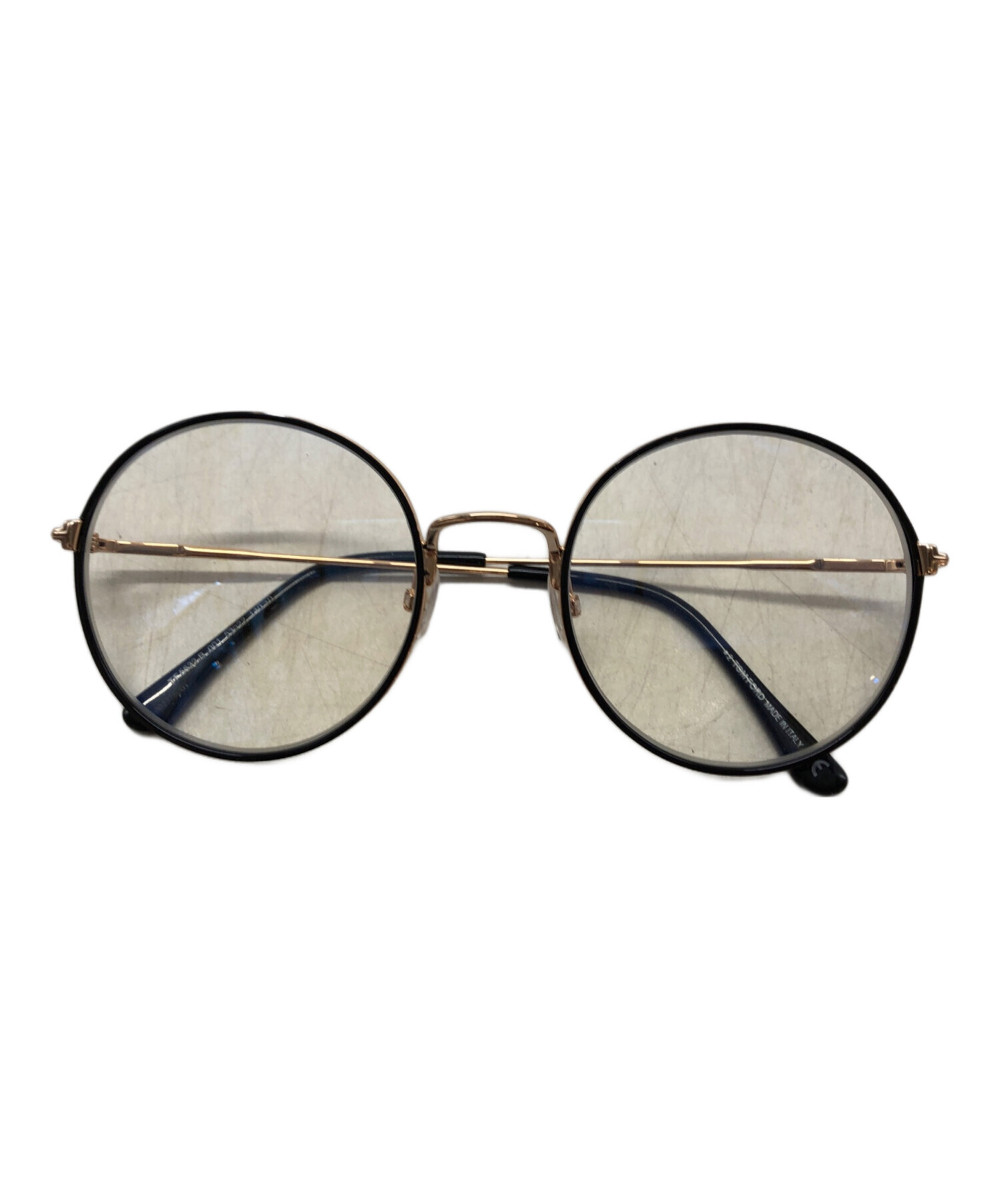 トムフォード　新品未使用 中古・古着通販】TOM FORD (トムフォード) 眼鏡 ブラック サイズ:SIZE