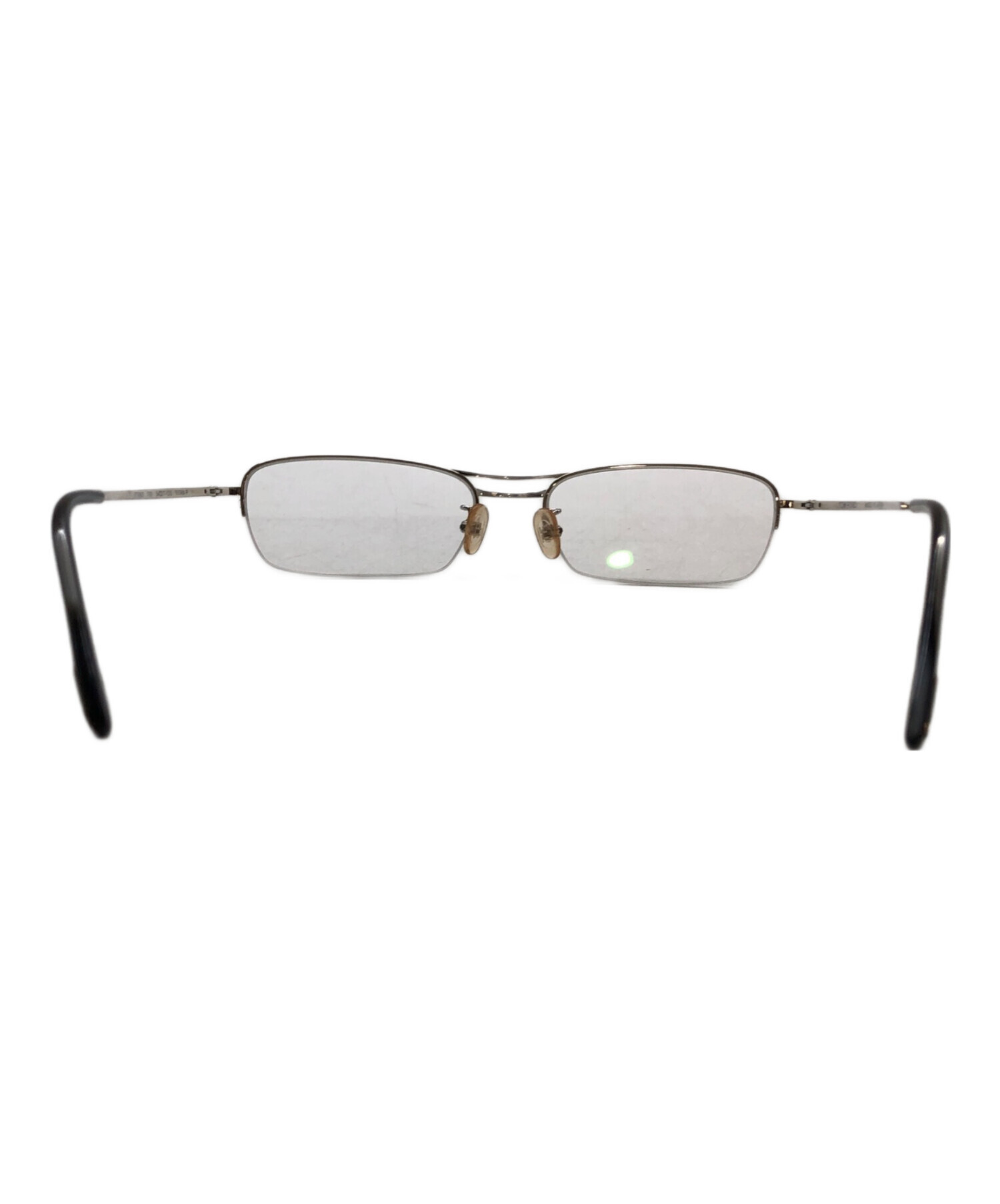 定価7.7万/形状記憶チタン製トムフォードめがねメガネ眼鏡サングラス銀シルバー 中古・古着通販】TOM FORD (トムフォード) 眼鏡 シルバー サイズ:SIZE