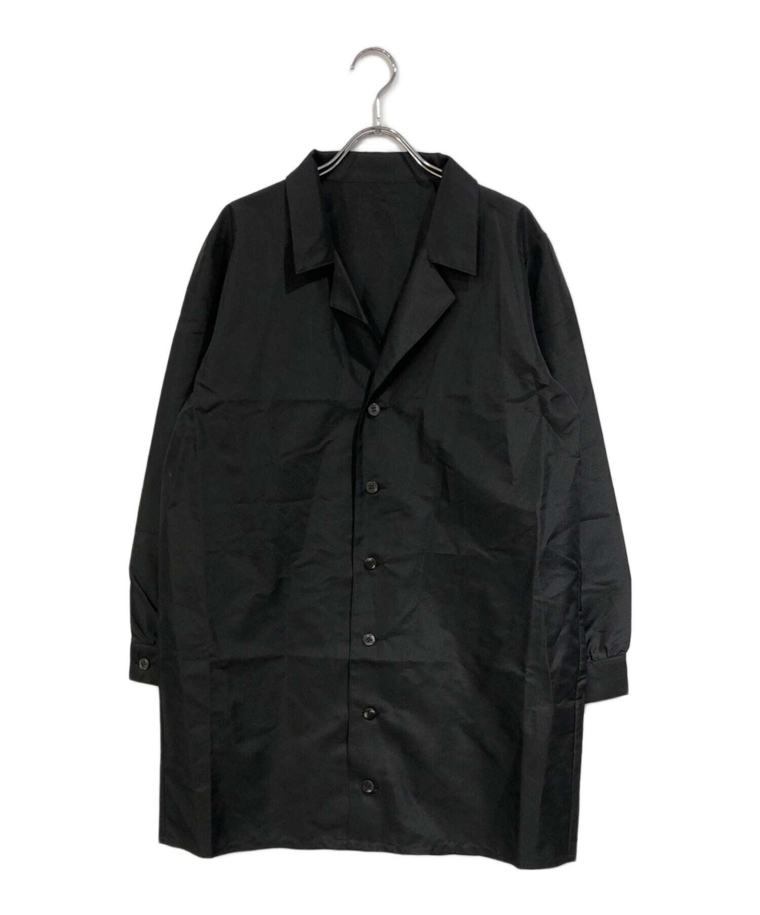 中古・古着通販】Cale (カル) シルクシャツ ブラック サイズ:SIZE 1