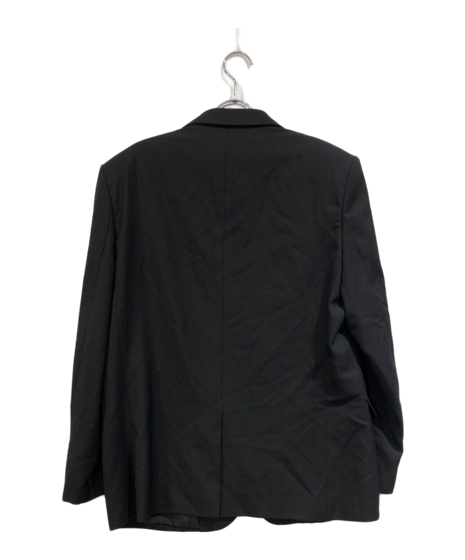 未使用品 21SS サンローラン 2B セットアップ スーツ 46 ブラック 中古・古着通販】Saint Laurent Paris (サンローランパリ