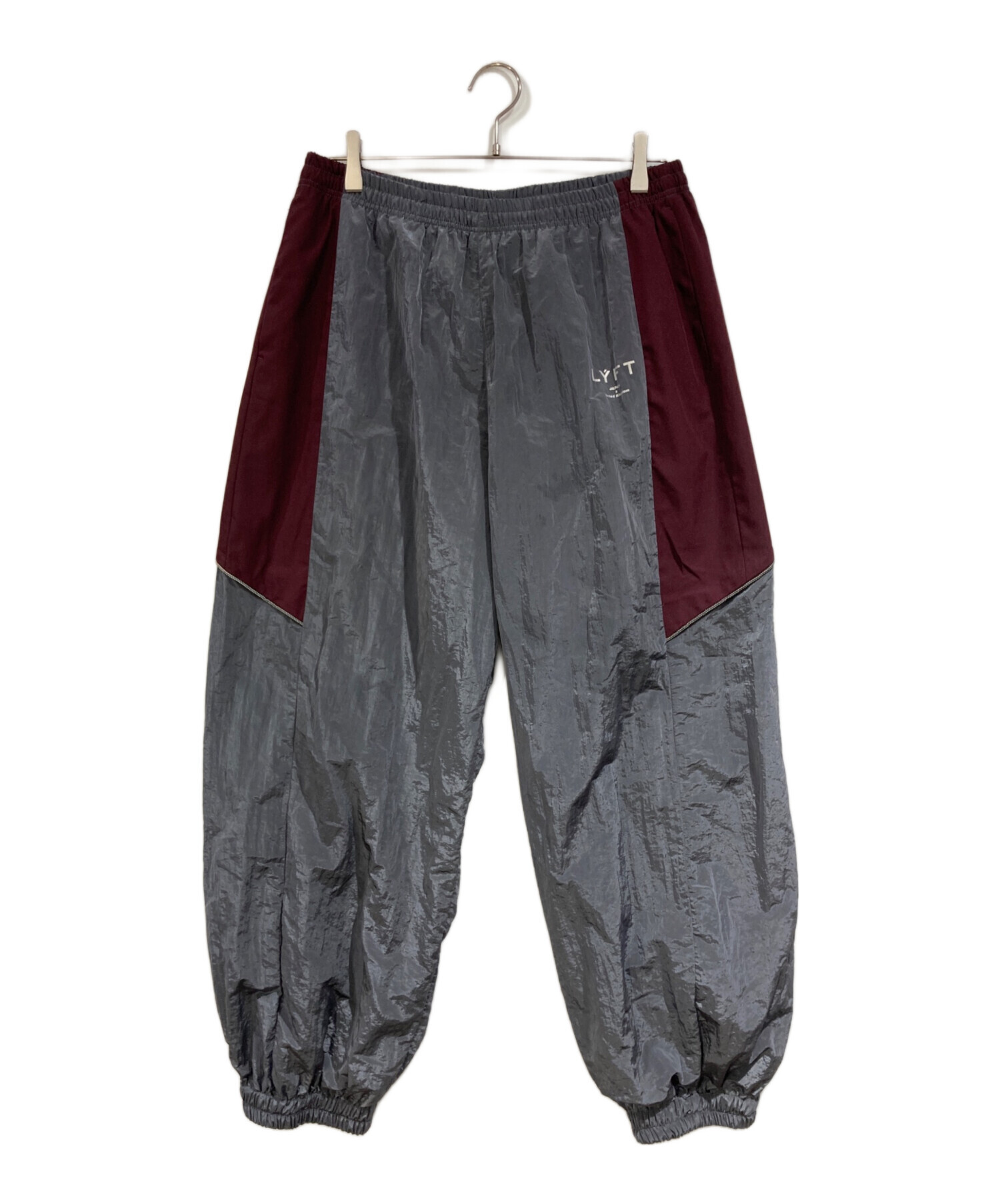 中古・古着通販】Lyft (リフト) V-Form Wide Track Pants グレー