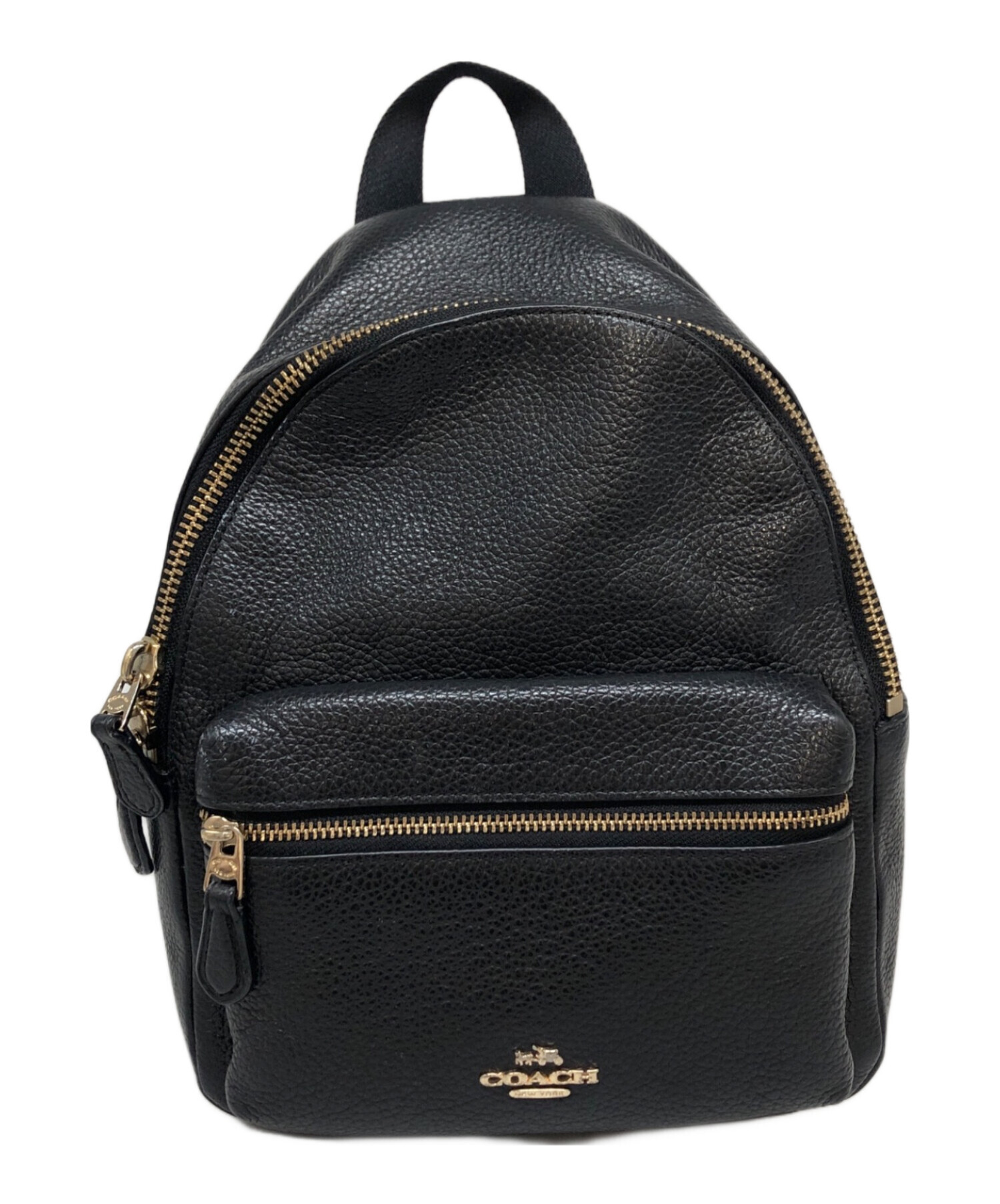 中古・古着通販】COACH (コーチ) チャーリー ペブルドレザー ミニ