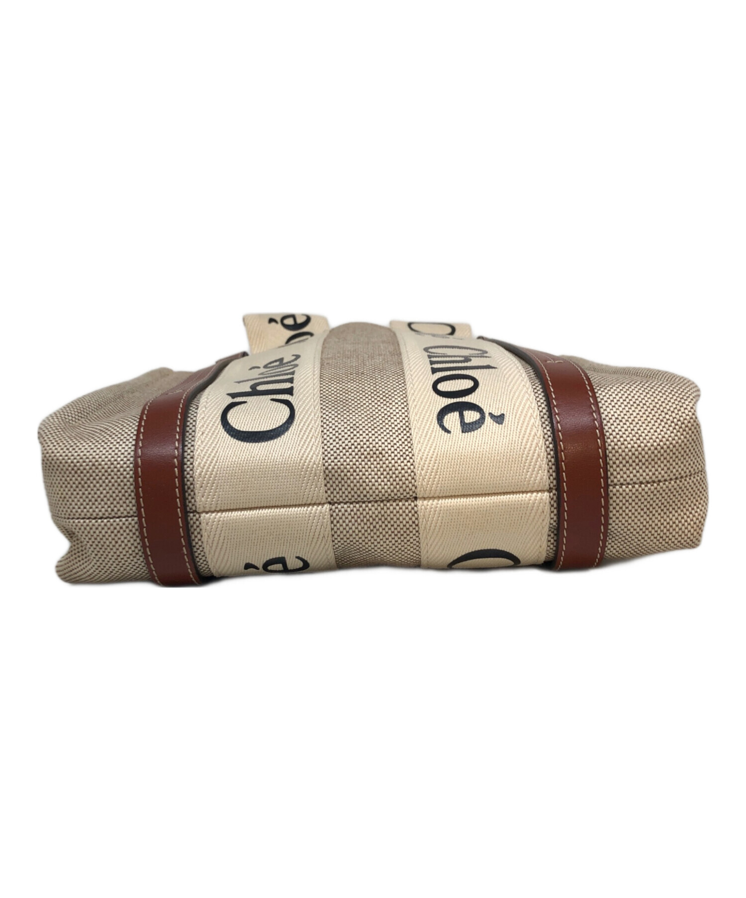 中古・古着通販】Chloe (クロエ) WOODYキャンバススモールトートバッグ