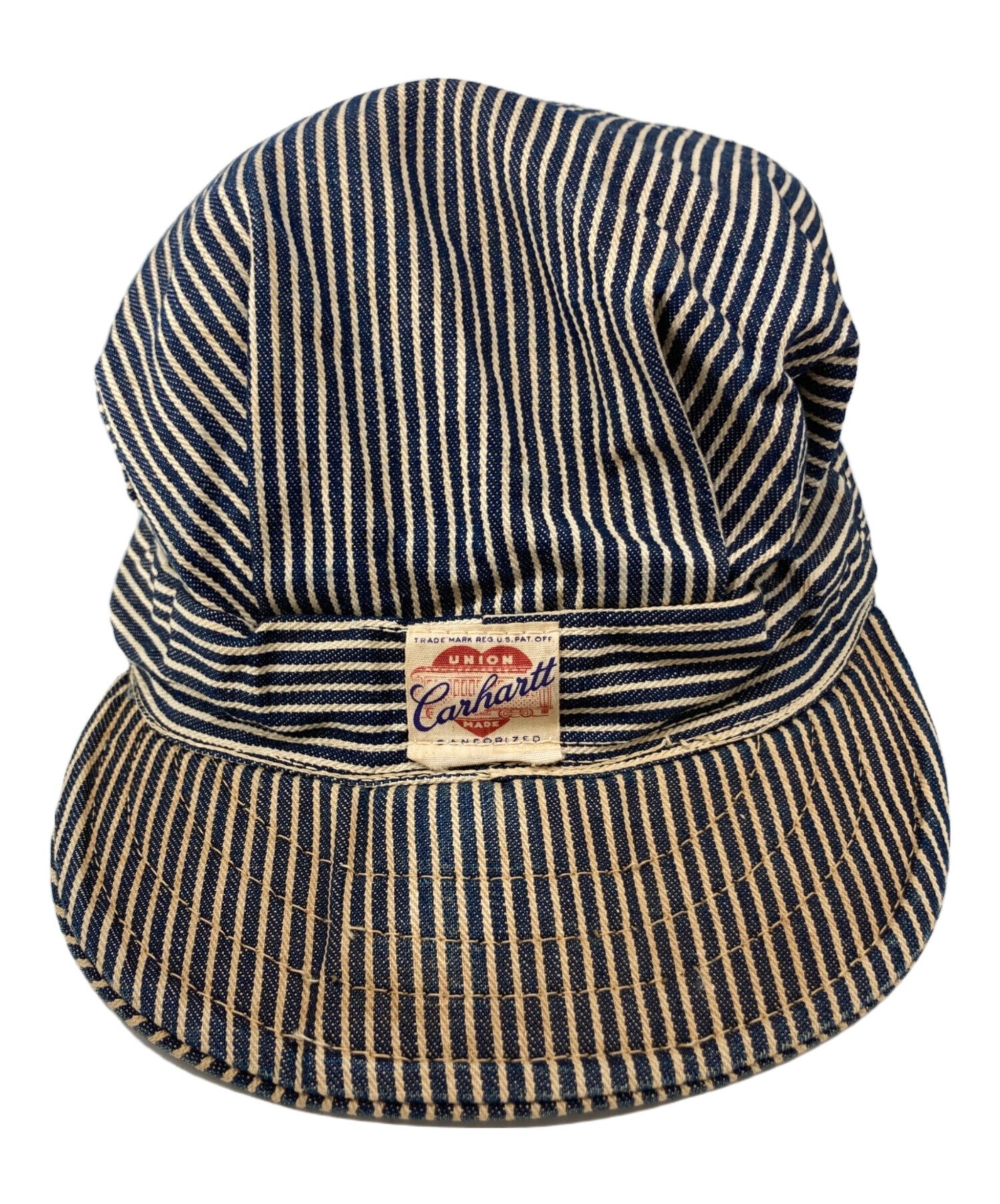 中古・古着通販】CarHartt (カーハート) ハートタグヒッコリーワーク
