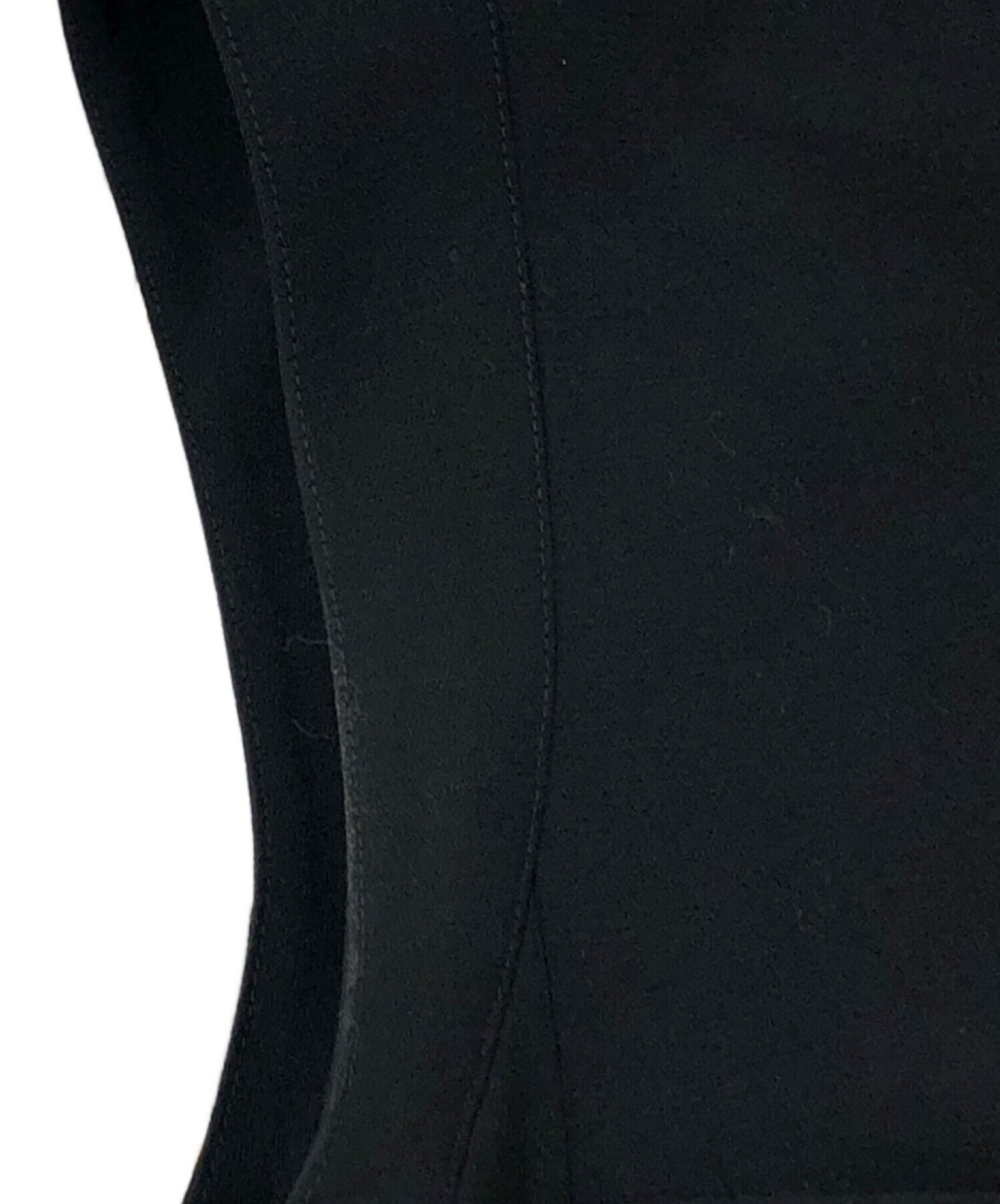 中古・古着通販】CHANEL (シャネル) ココマークボタンベスト ブラック