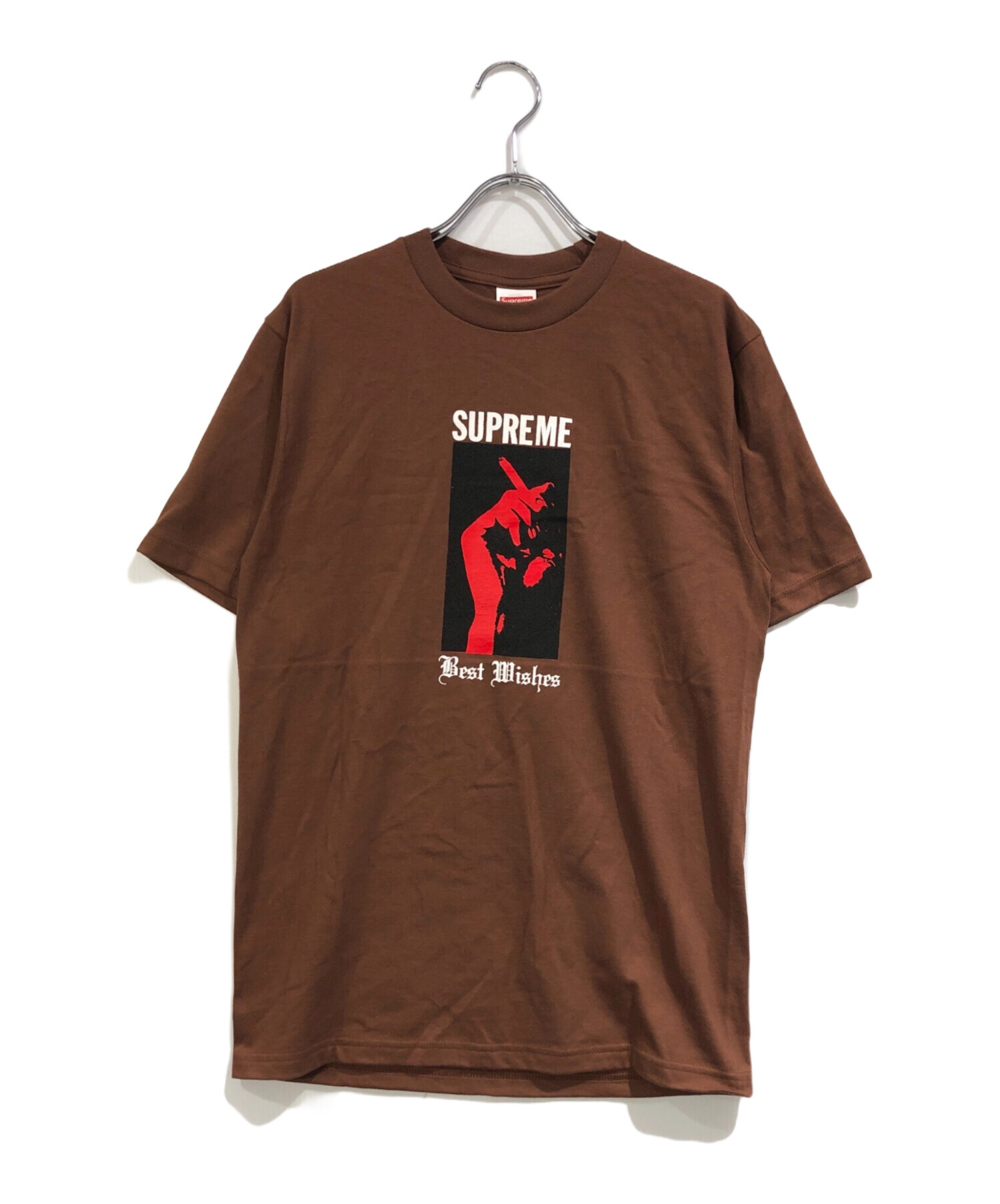 中古・古着通販】Supreme (シュプリーム) Wish Tee ブラウン サイズ