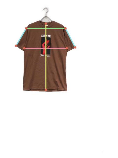 (新品未使用)Supreme Best Wishes Tee ブラウン Sサイズ 中古・古着通販】Supreme (シュプリーム) Wish Tee ブラウン サイズ