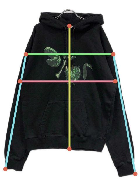 ディオール オム × カクタスジャック オーバーサイズ フーディ 中古・古着通販】Dior Homme (ディオール オム) cactus jack (カクタス