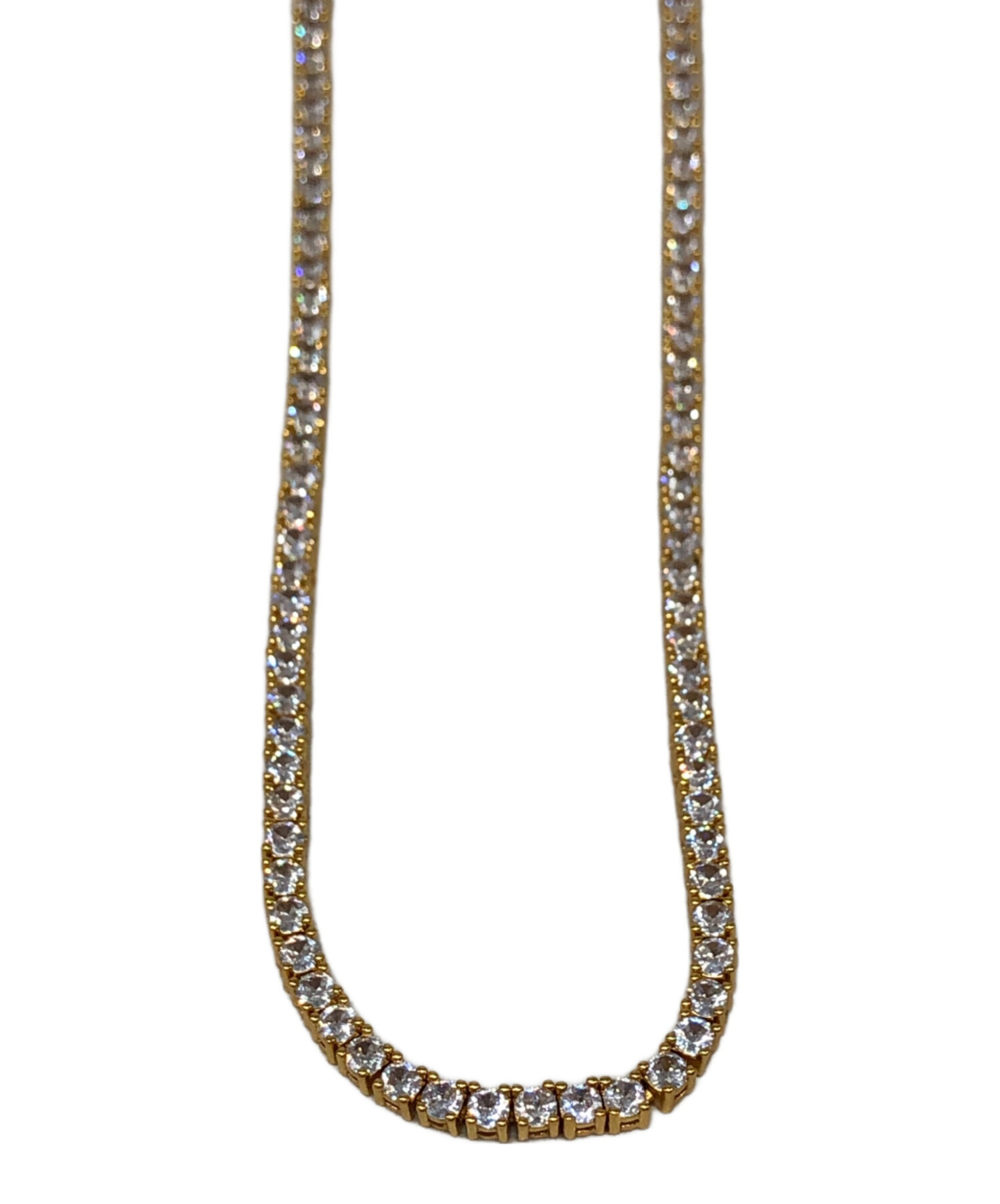 [Glitter] グリッター　ゴールドチェーン 中古・古着通販】glitter (グリッター) チェーンネックレス ゴールド