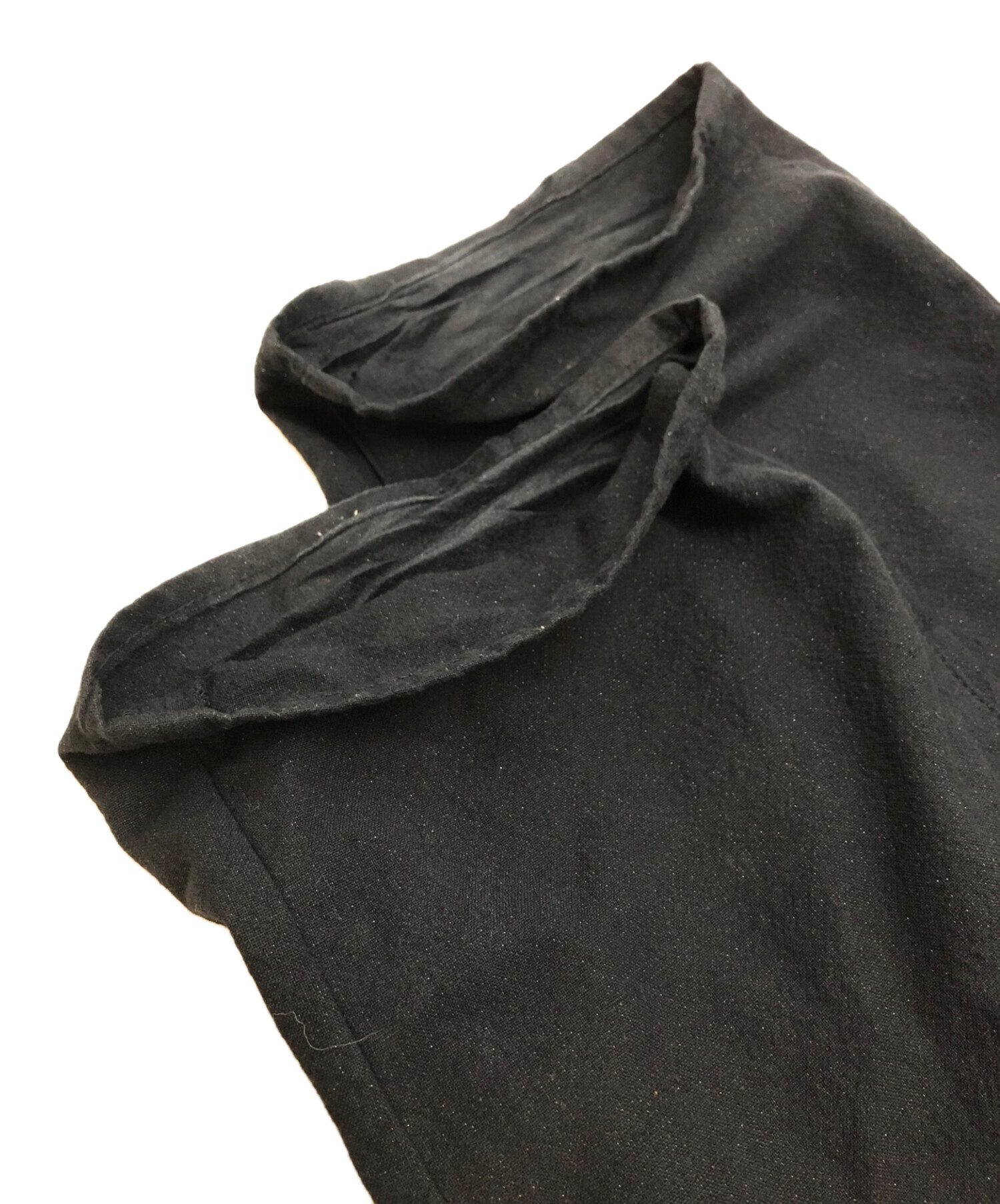 中古・古着通販】UNUSED (アンユーズド) Wide glitter pants ブラック 