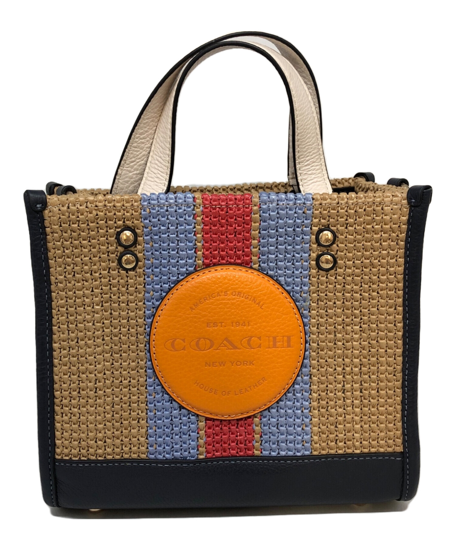 中古・古着通販】COACH (コーチ) デンプシー トート 22 ウィズ コーチ