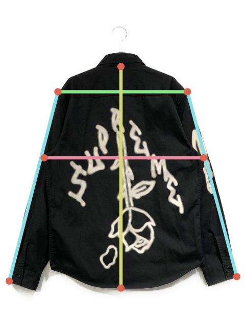 中古・古着通販】Supreme (シュプリーム) Rose L/S Work Shirt