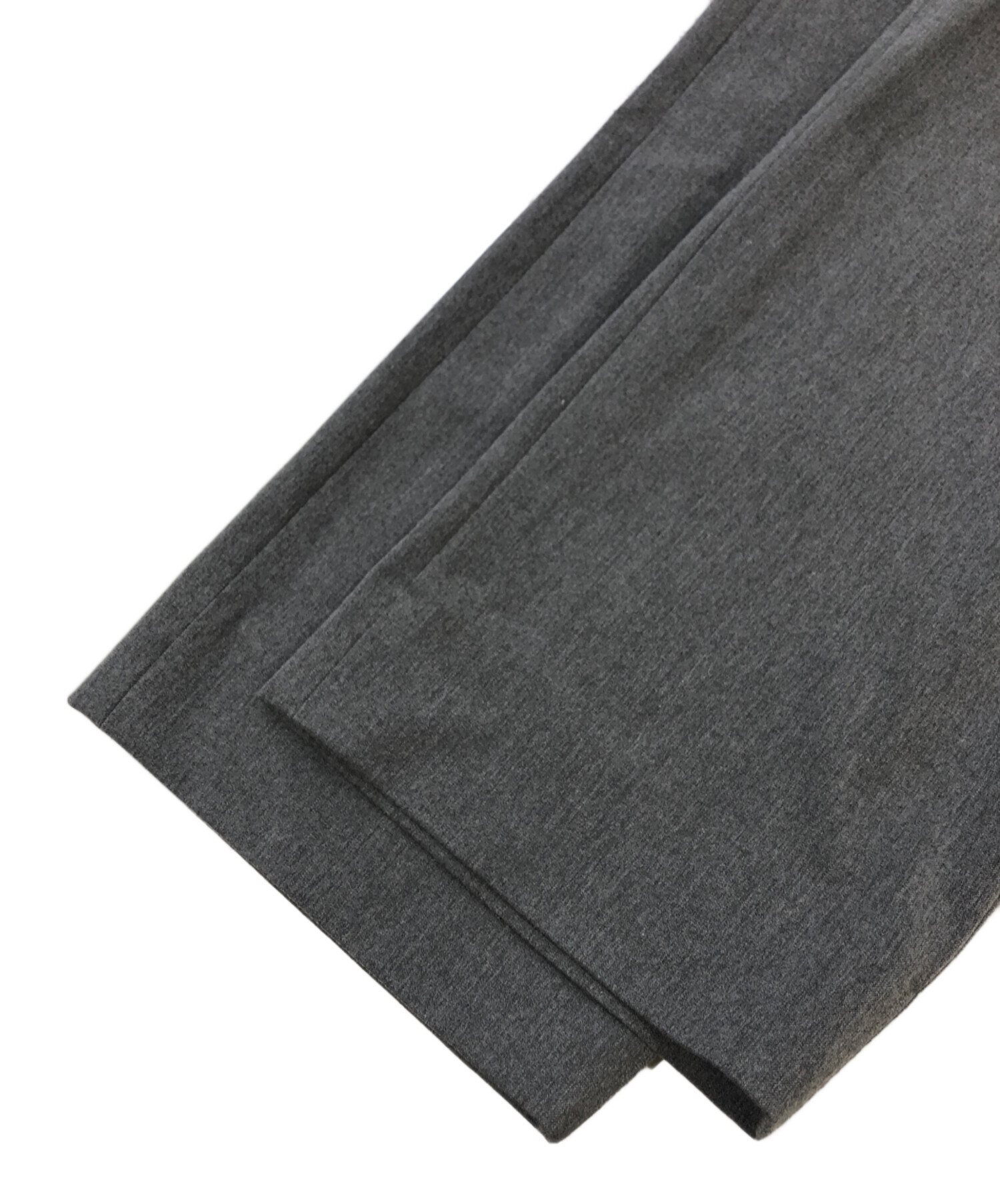 YAECA ヤエカ スラックス L グレー 【古着】【中古】 中古・古着通販】YAECA (ヤエカ) 2WAY PANTS WIDE STRAIGHT ライト