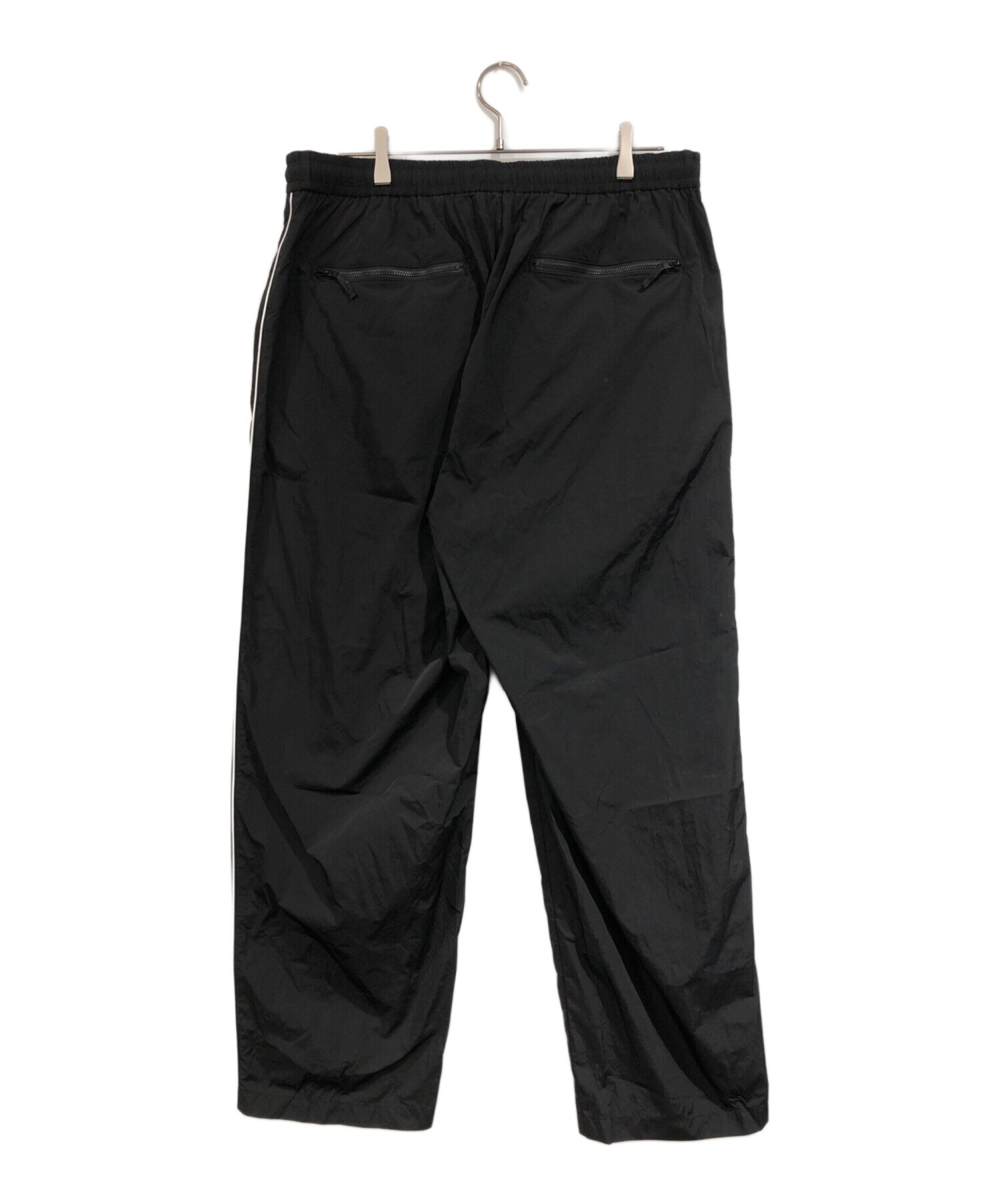 中古・古着通販】ENNOY (エンノイ) Piping Nylon Track Pant ブラック