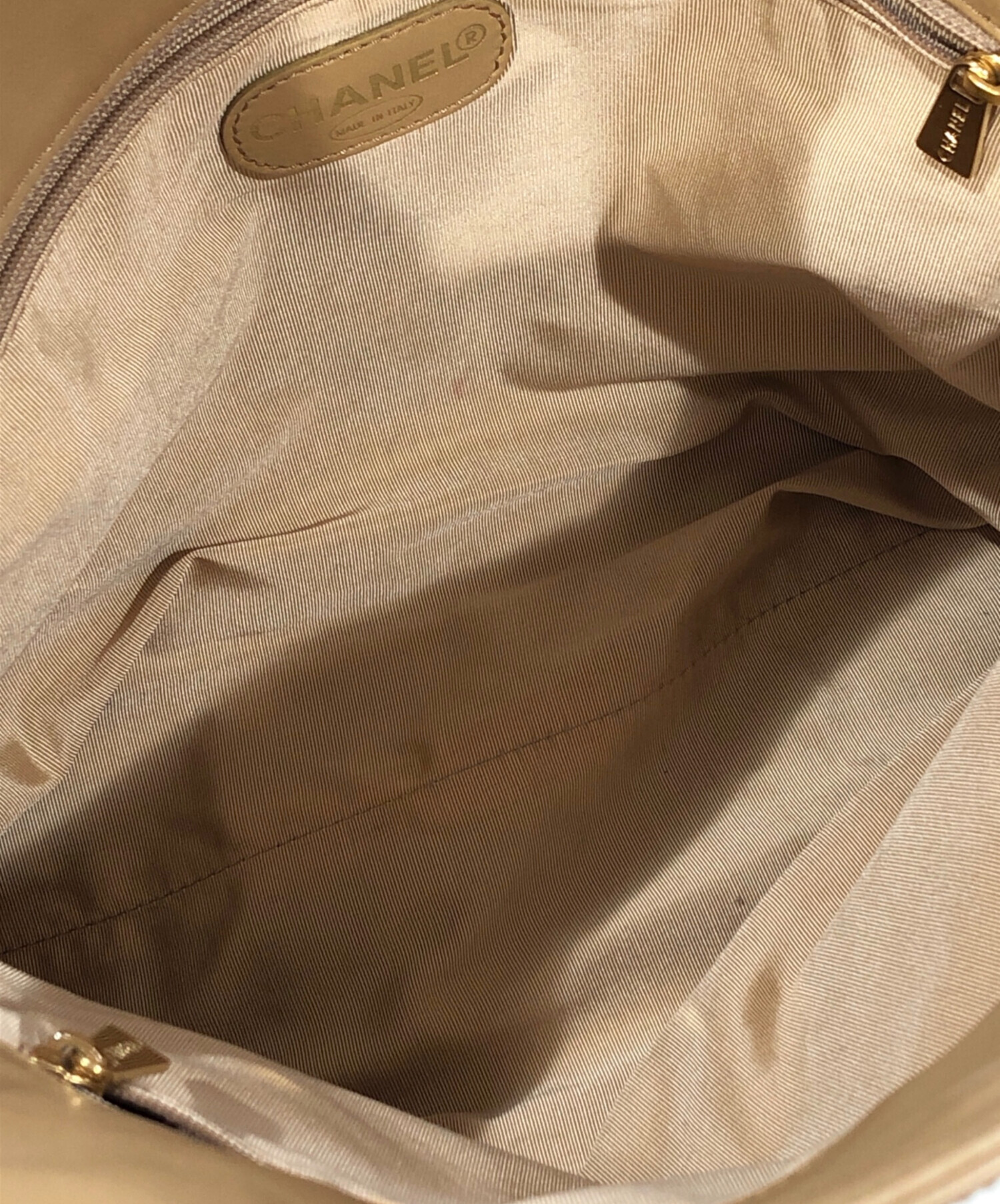 中古・古着通販】CHANEL (シャネル) ココマーク/ラムスキントート