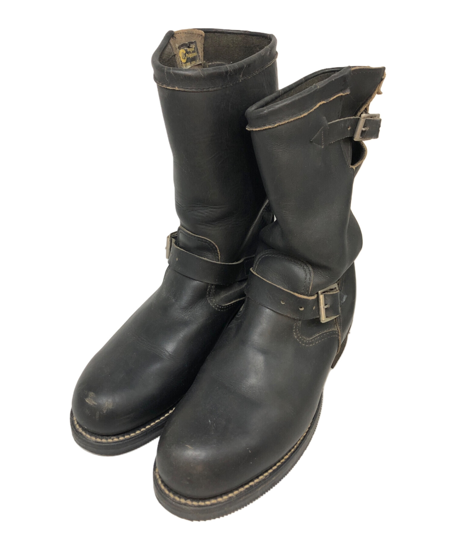 中古・古着通販】CHIPPEWA (チペワ) エンジニアブーツ ブラック サイズ