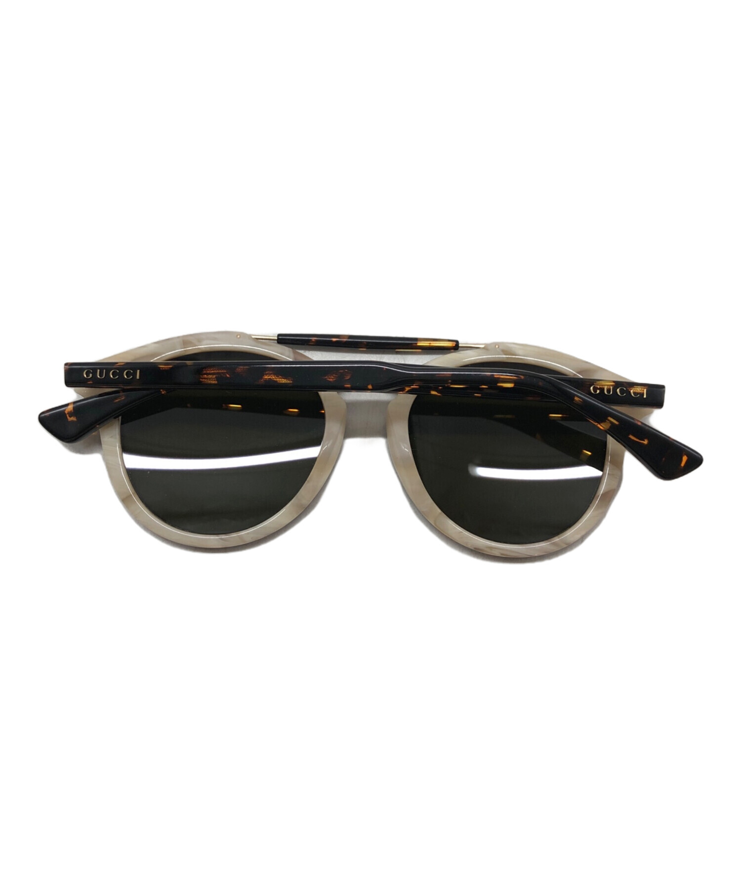 中古・古着通販】GUCCI (グッチ) サングラス ブラウン サイズ:52□21