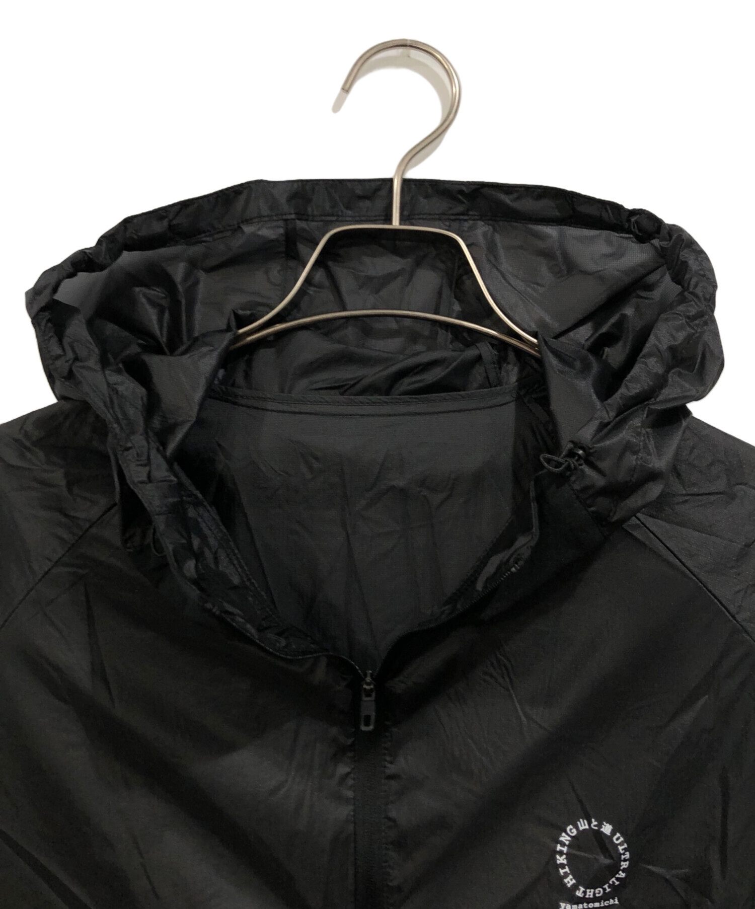 中古・古着通販】山と道 (ヤマトミチ) WIND ZIP HOODY ブラック サイズ