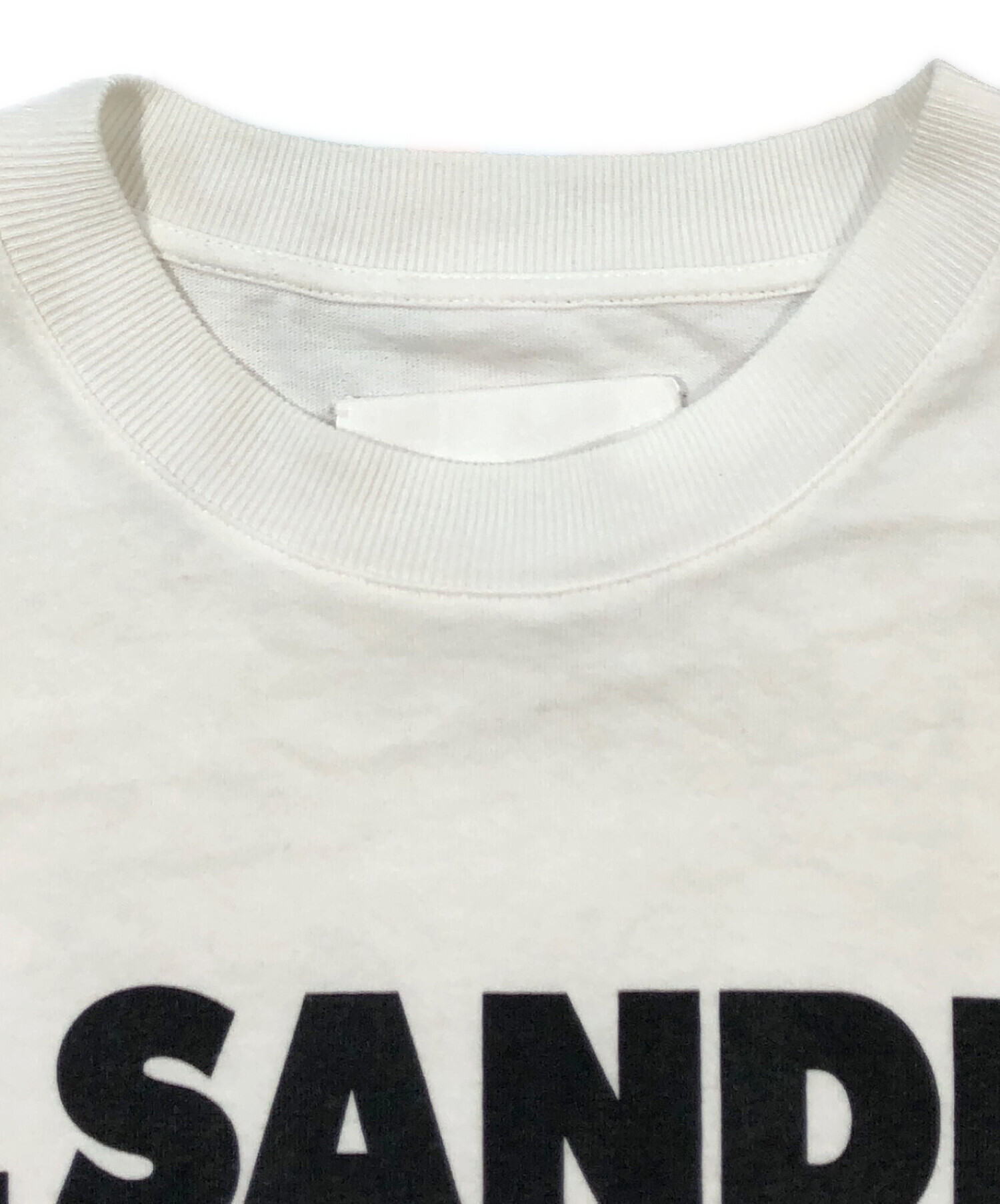 中古・古着通販】JIL SANDER (ジルサンダー) ロゴプリント クルー