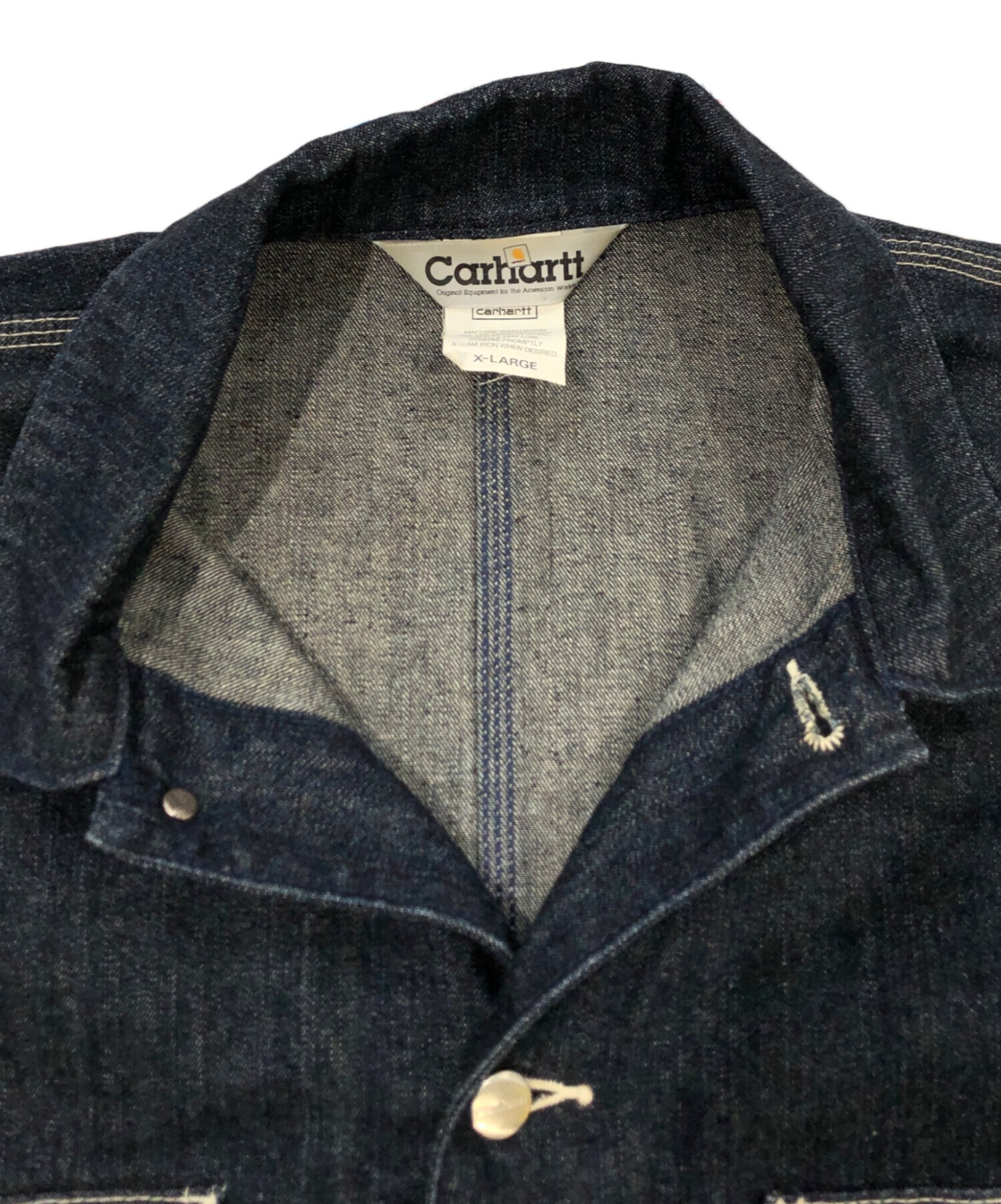 中古・古着通販】CarHartt (カーハート) デニムチョアコート
