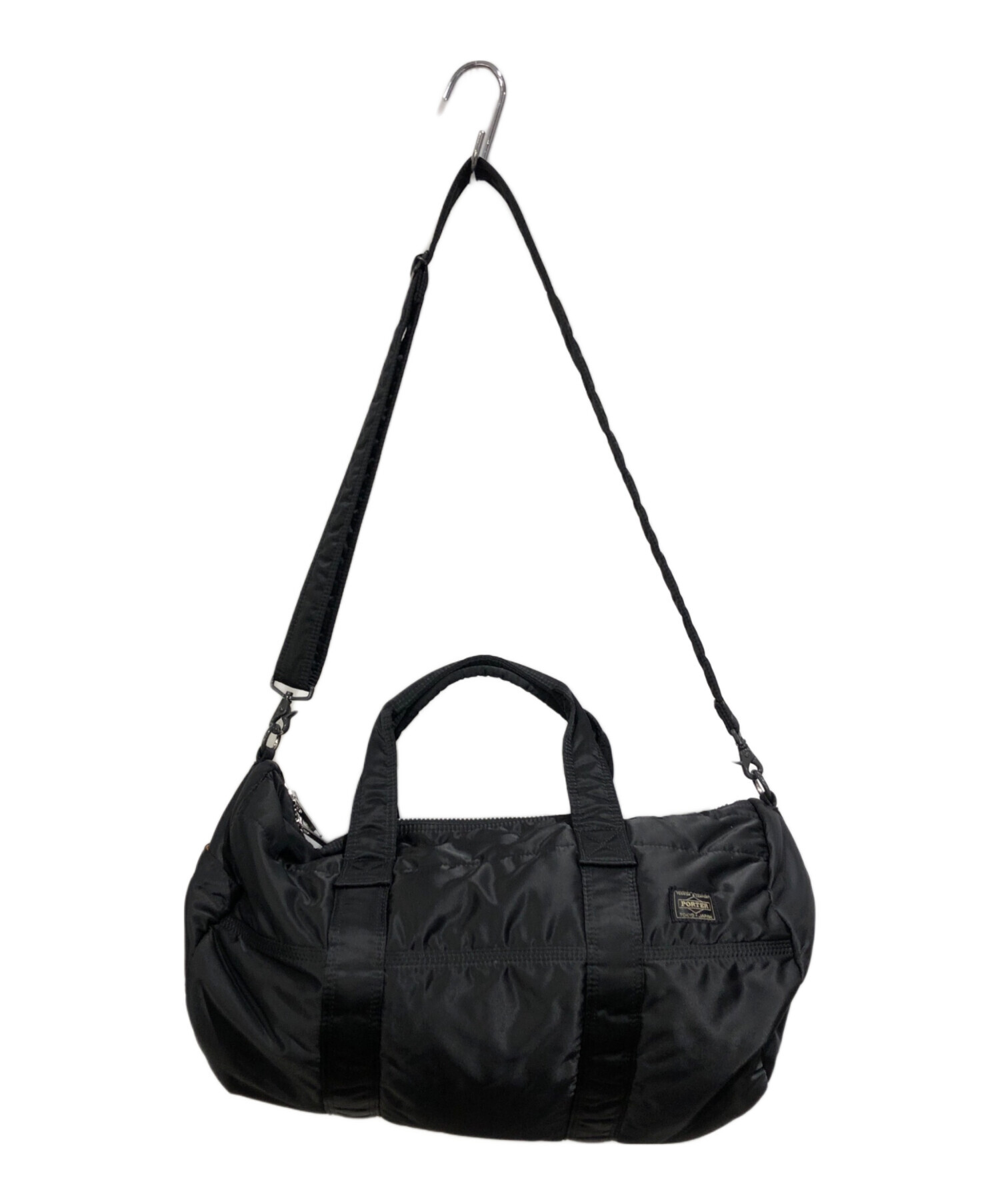 中古・古着通販】PORTER (ポーター) 2WAY/ミニボストンバッグ ブラック