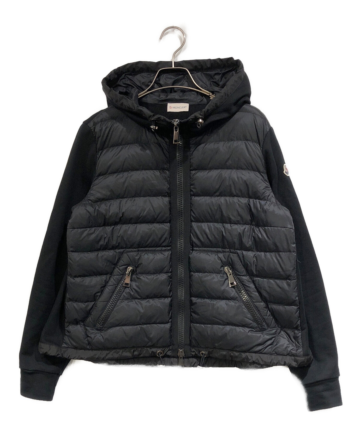 中古・古着通販】MONCLER (モンクレール) MAGLIA CADIGAN ブラック