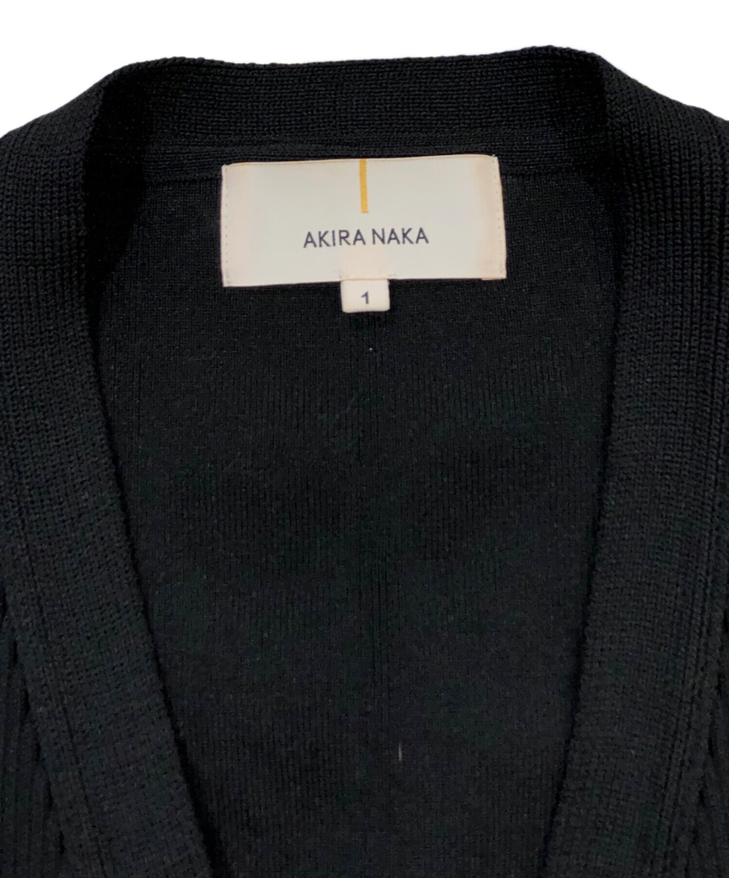 中古・古着通販】AKIRA NAKA (アキラナカ) ニットジレベスト グレー