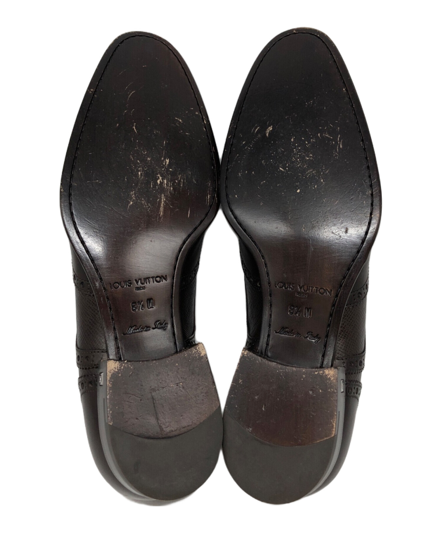 LOUIS VUITTON ウイングチップシューズ　6サイズ 中古・古着通販】LOUIS VUITTON (ルイ ヴィトン) ウィングチップ